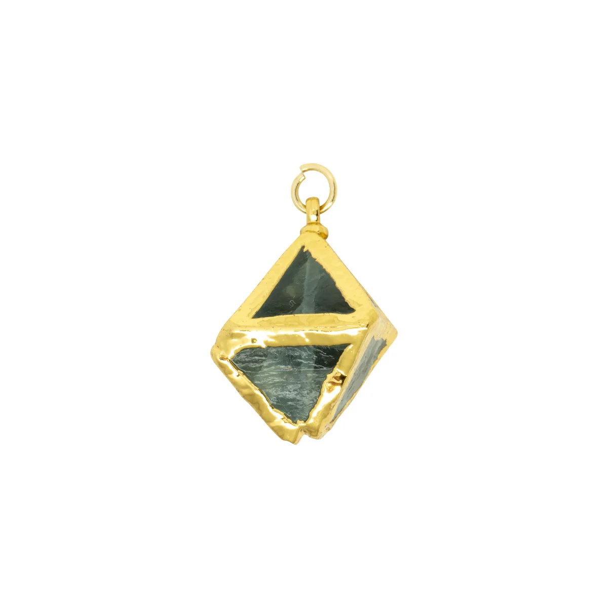 Agate Gold Pyramid