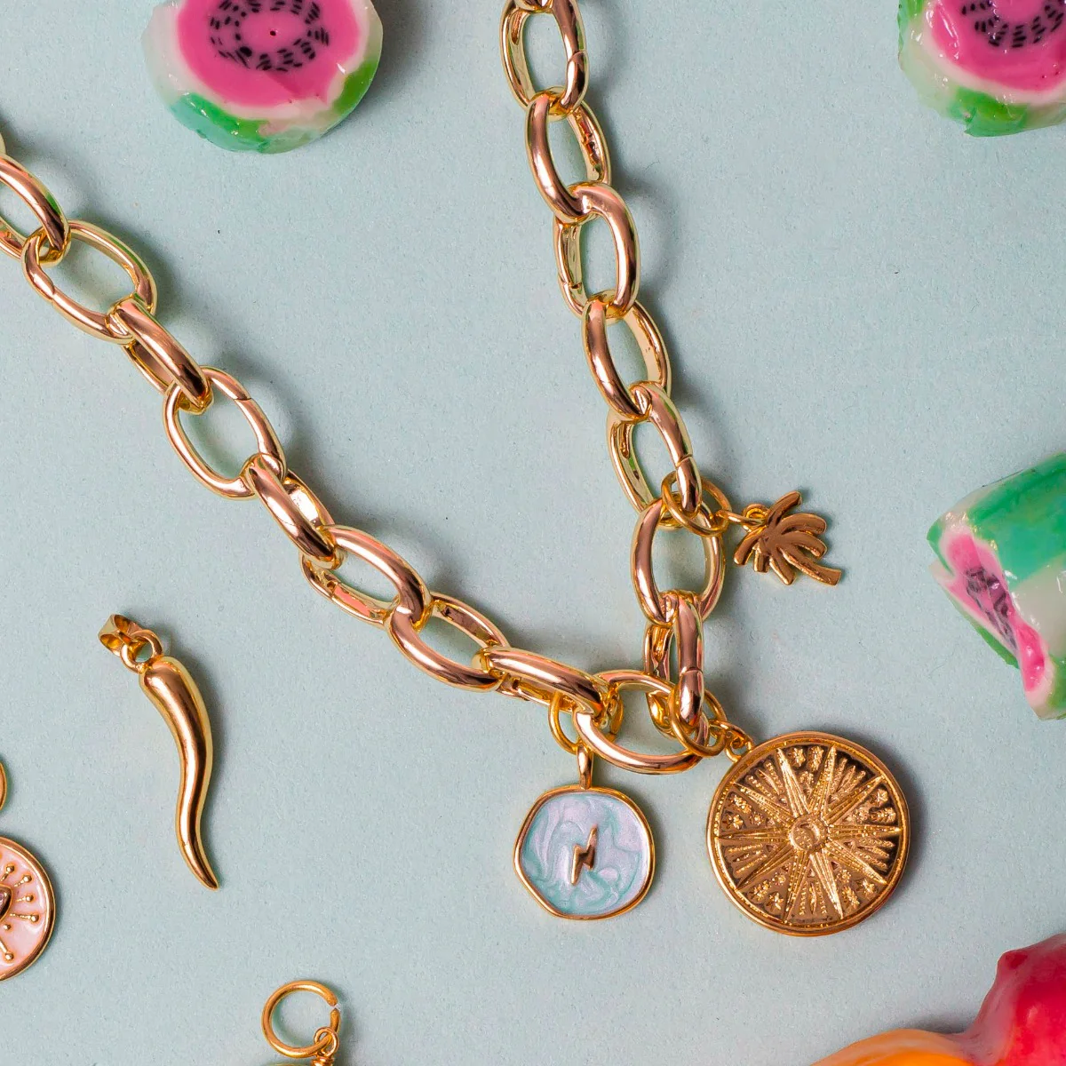 Aqua Coin Charm - Image 2