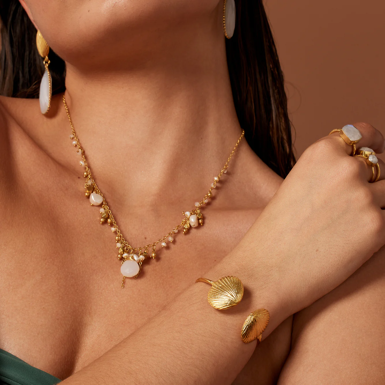 Ariel Shell Bangle - Image 2
