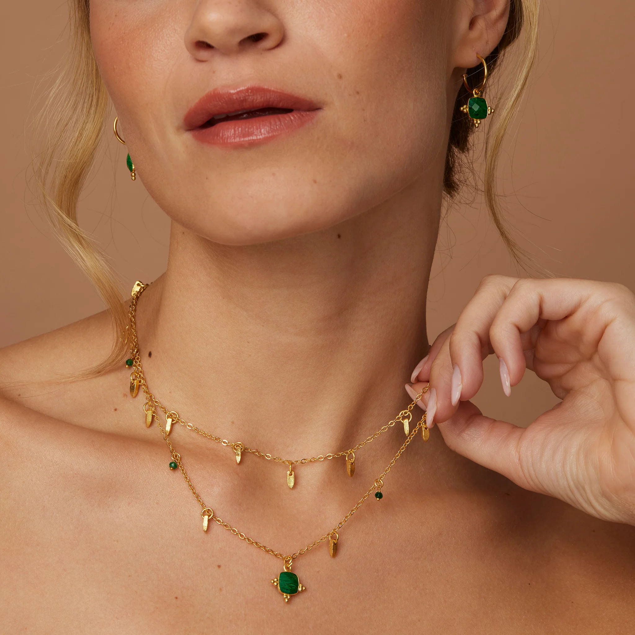 Asia Malachite Necklace - Image 3
