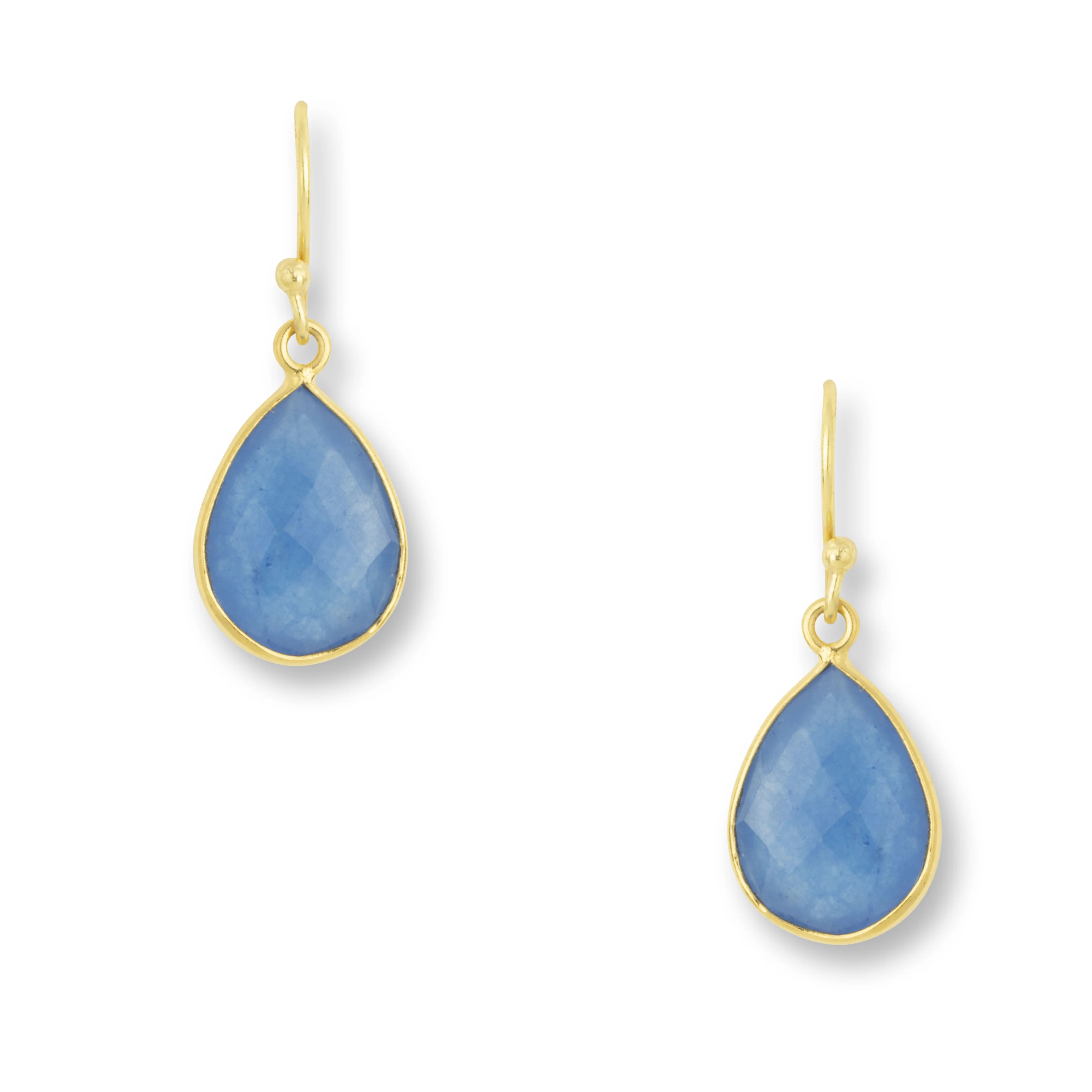 Ava Blue Jade Earrings