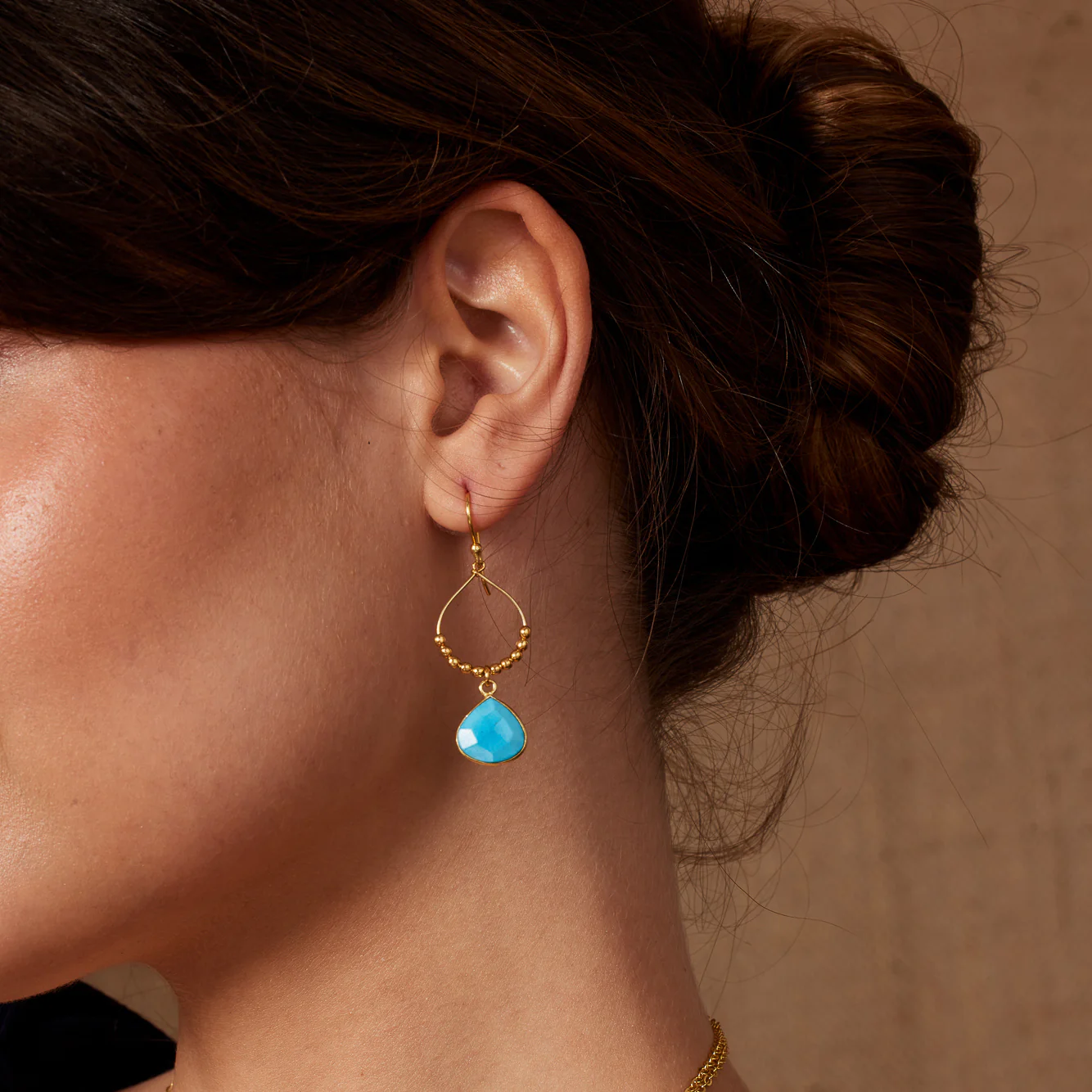 Bay Reef Turquoise Earrings - Image 2