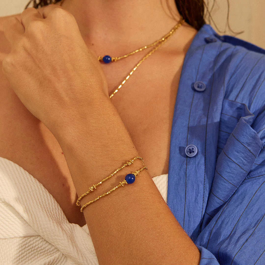 Bluebell Bracelet Blue - Image 2