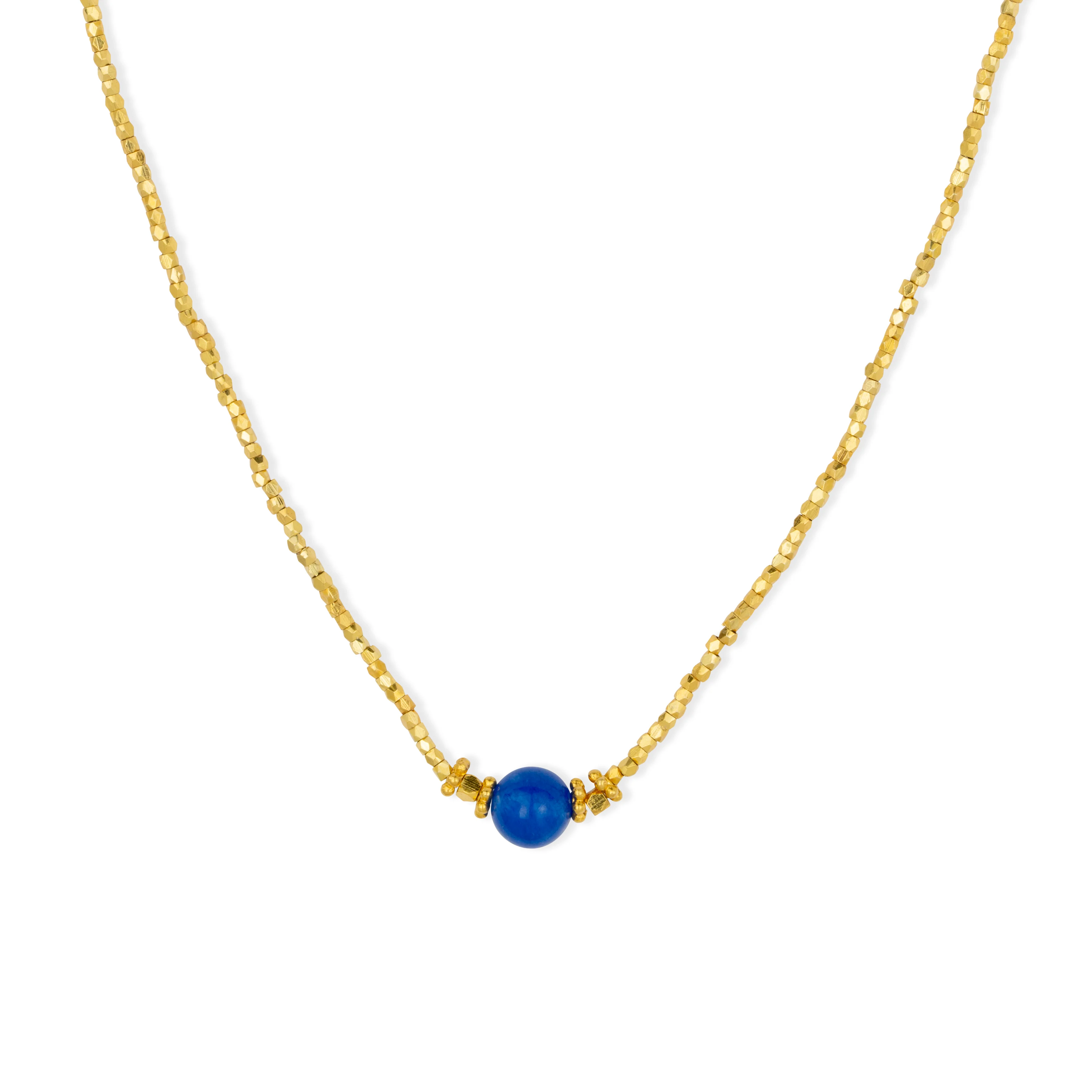 Bluebell Blue Choker Necklace