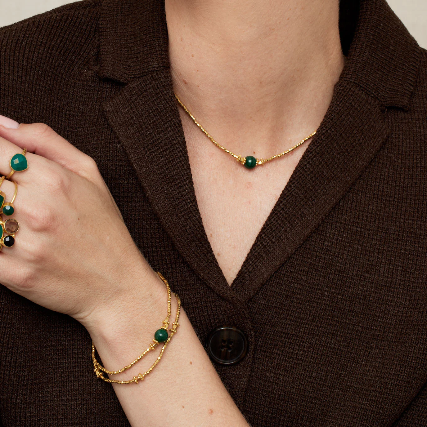 Bluebell Malachite Set - Image 3