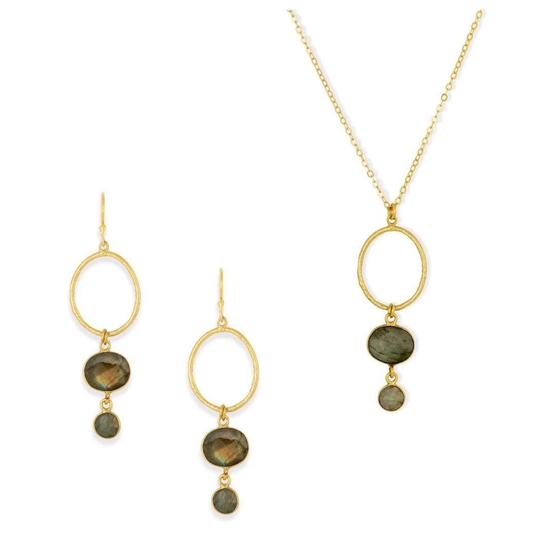 Cadiz Labradorite Set