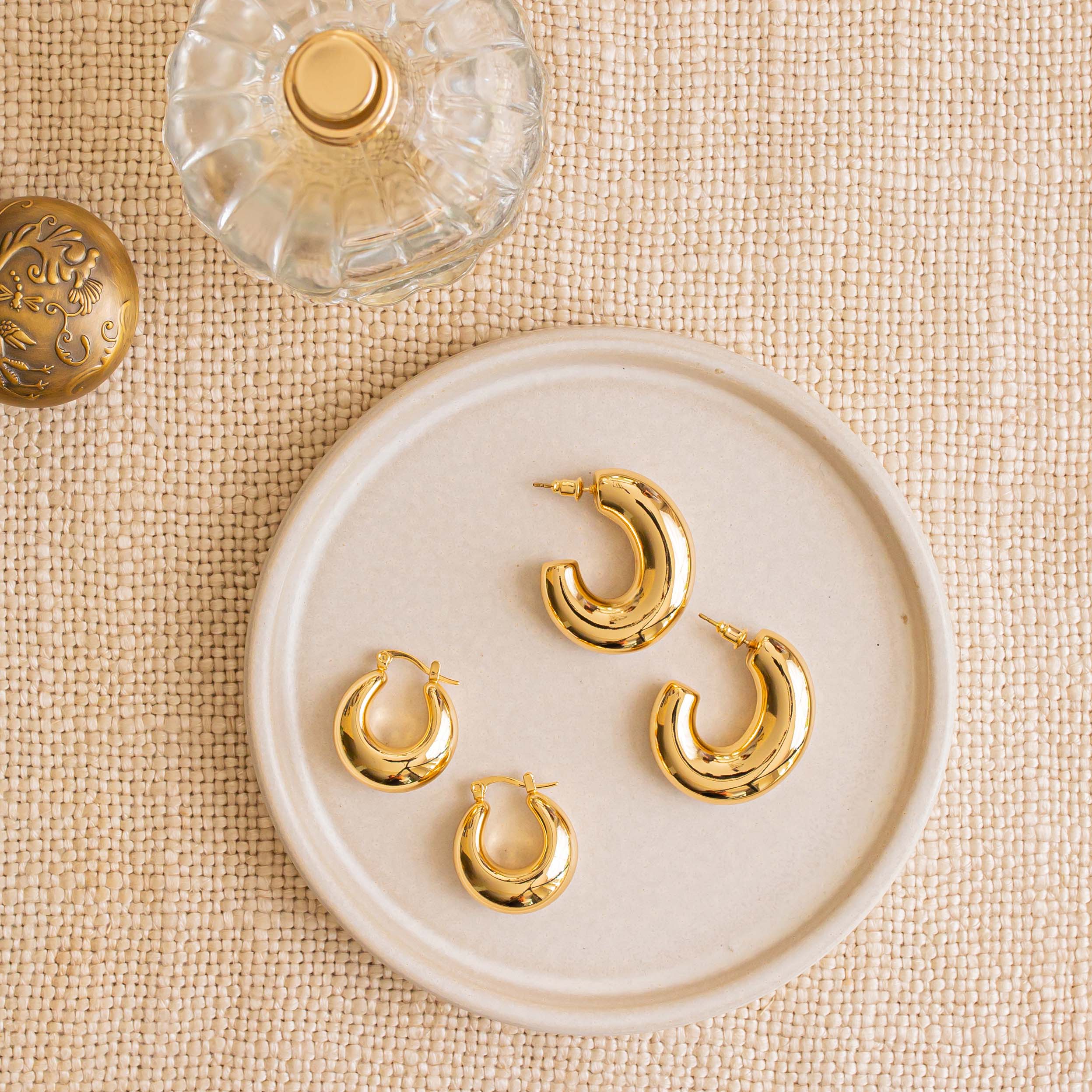 Cali Hoop Earrings - Image 4