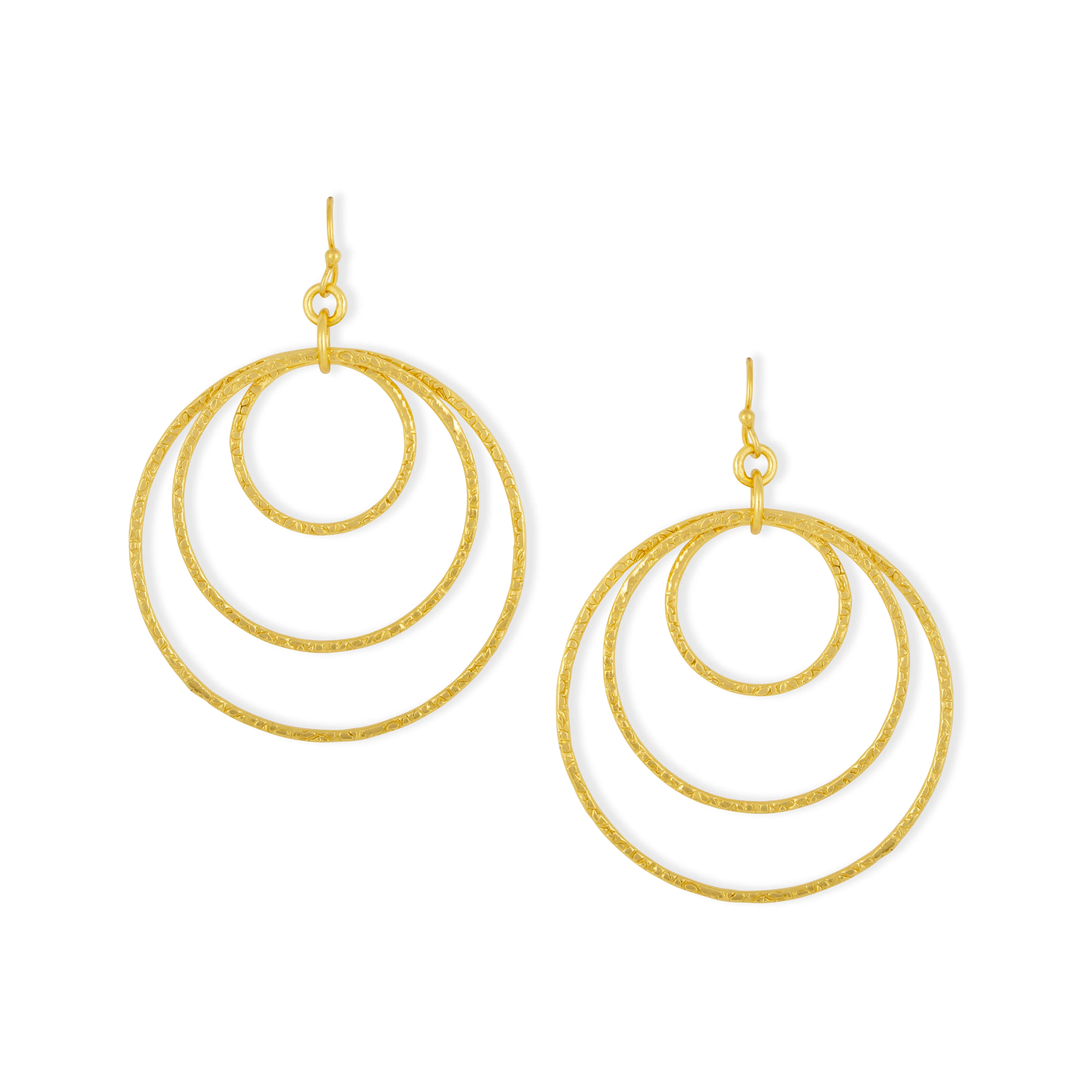 Chania Gold Earrings Gold