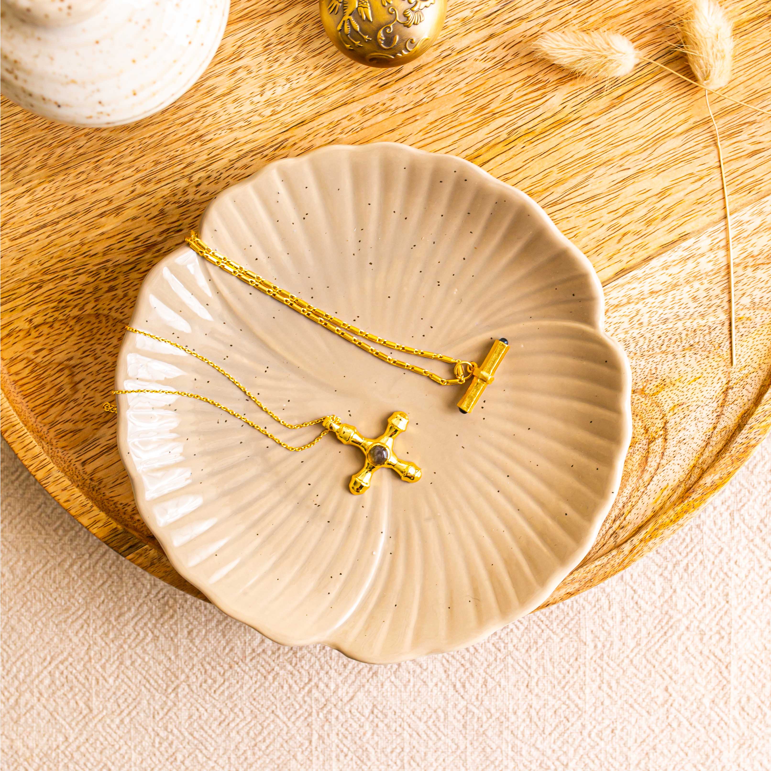 Como Iolite T-bar Necklace - Image 4