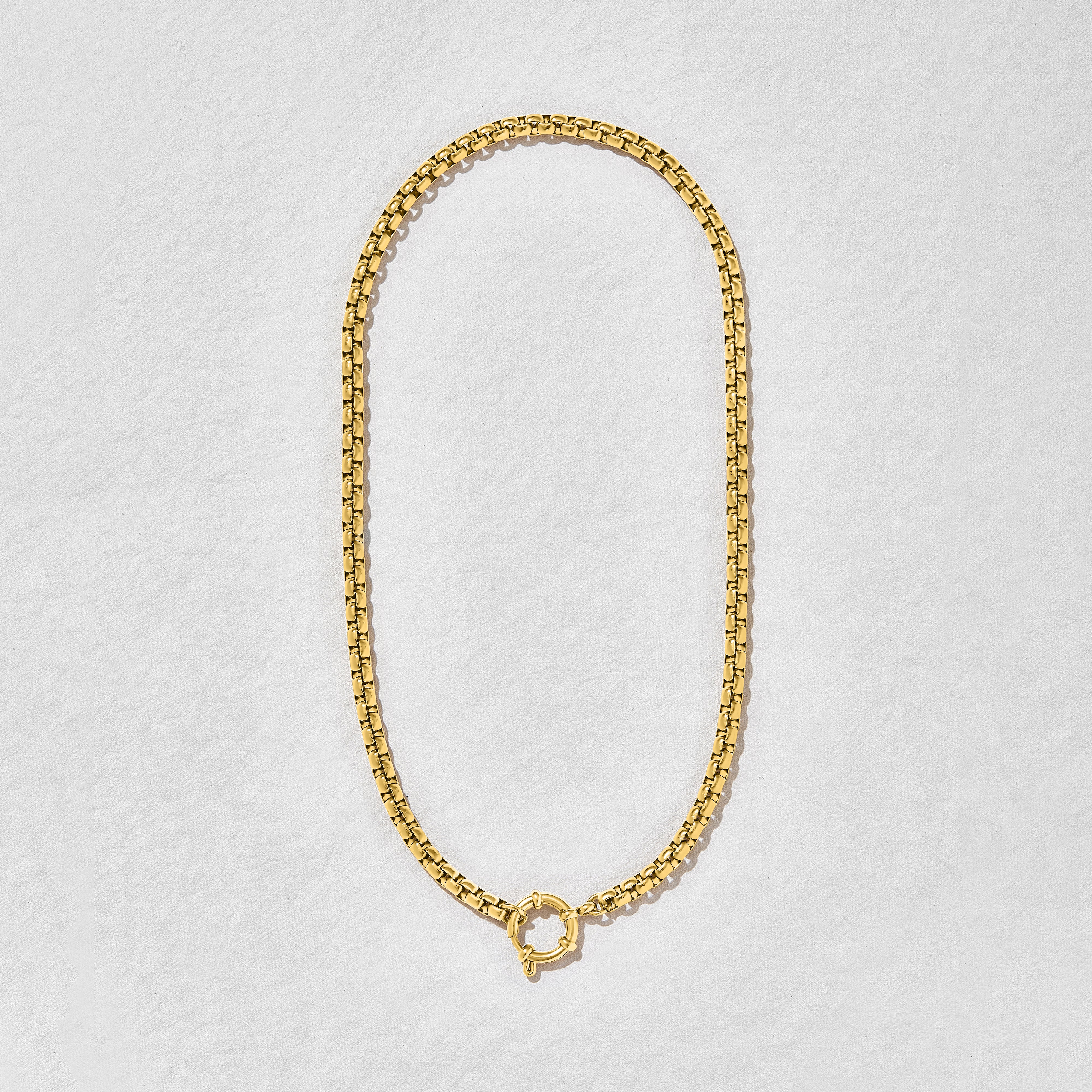 Dakota Chunky Gold Choker Necklace - Image 3