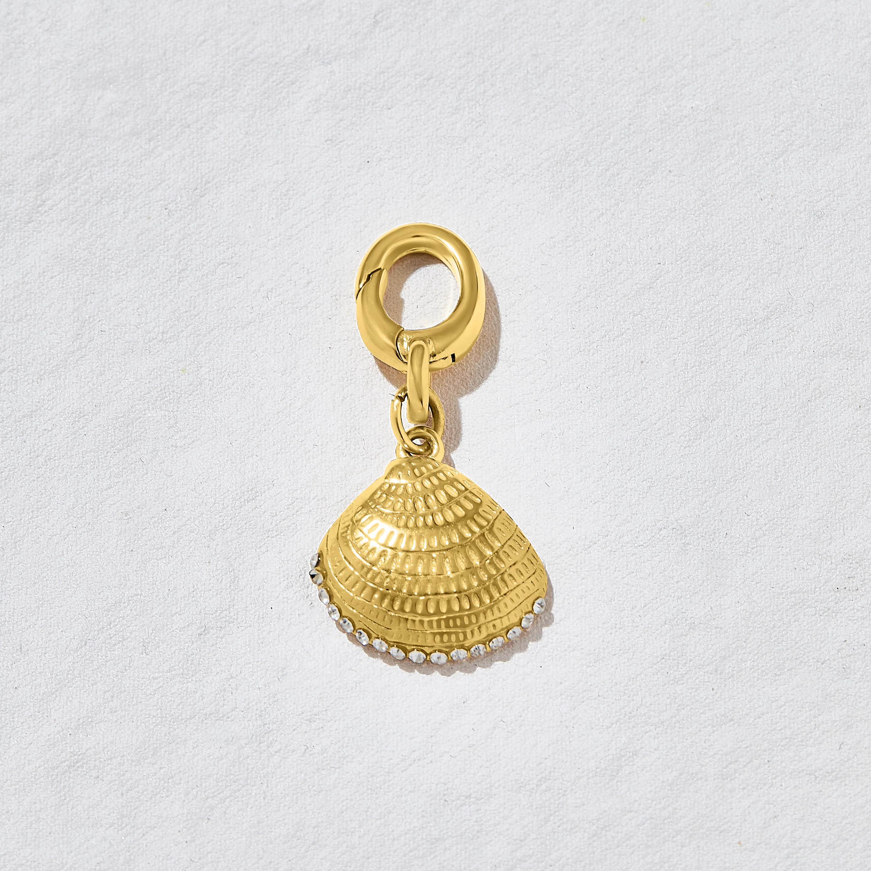 Delmar Clam Gold Charm