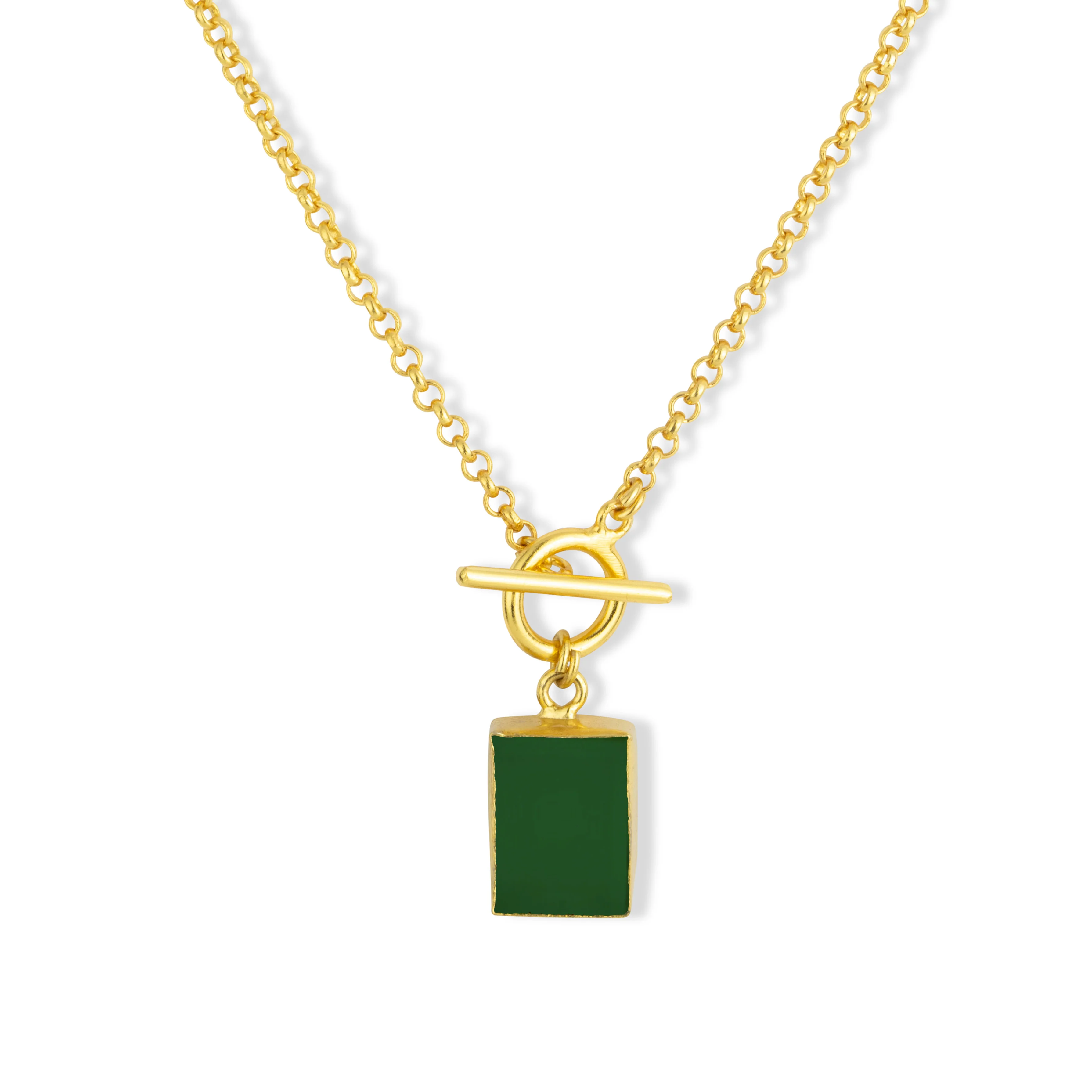 Delta Green Jade Necklace