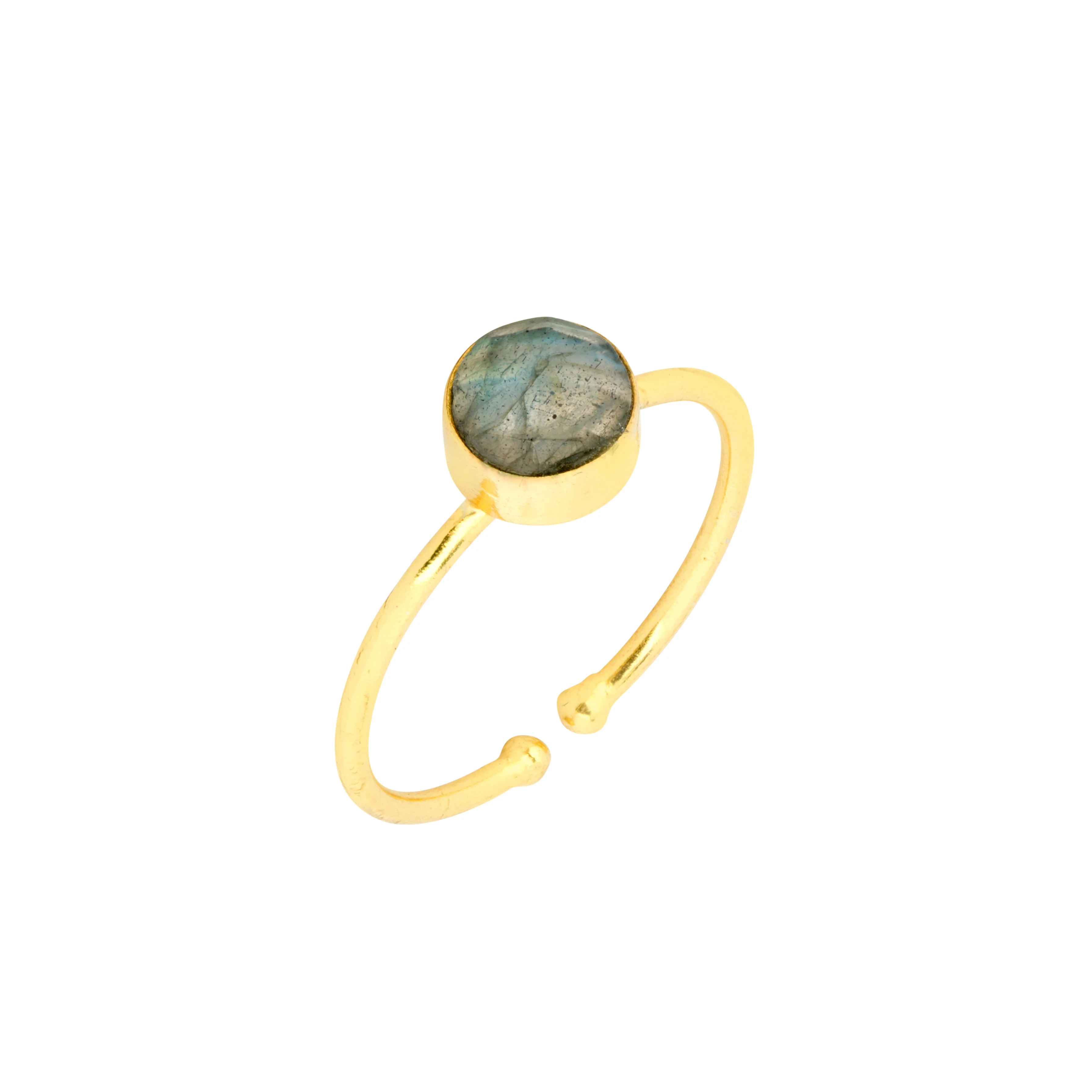 Dotty Labradorite Ring
