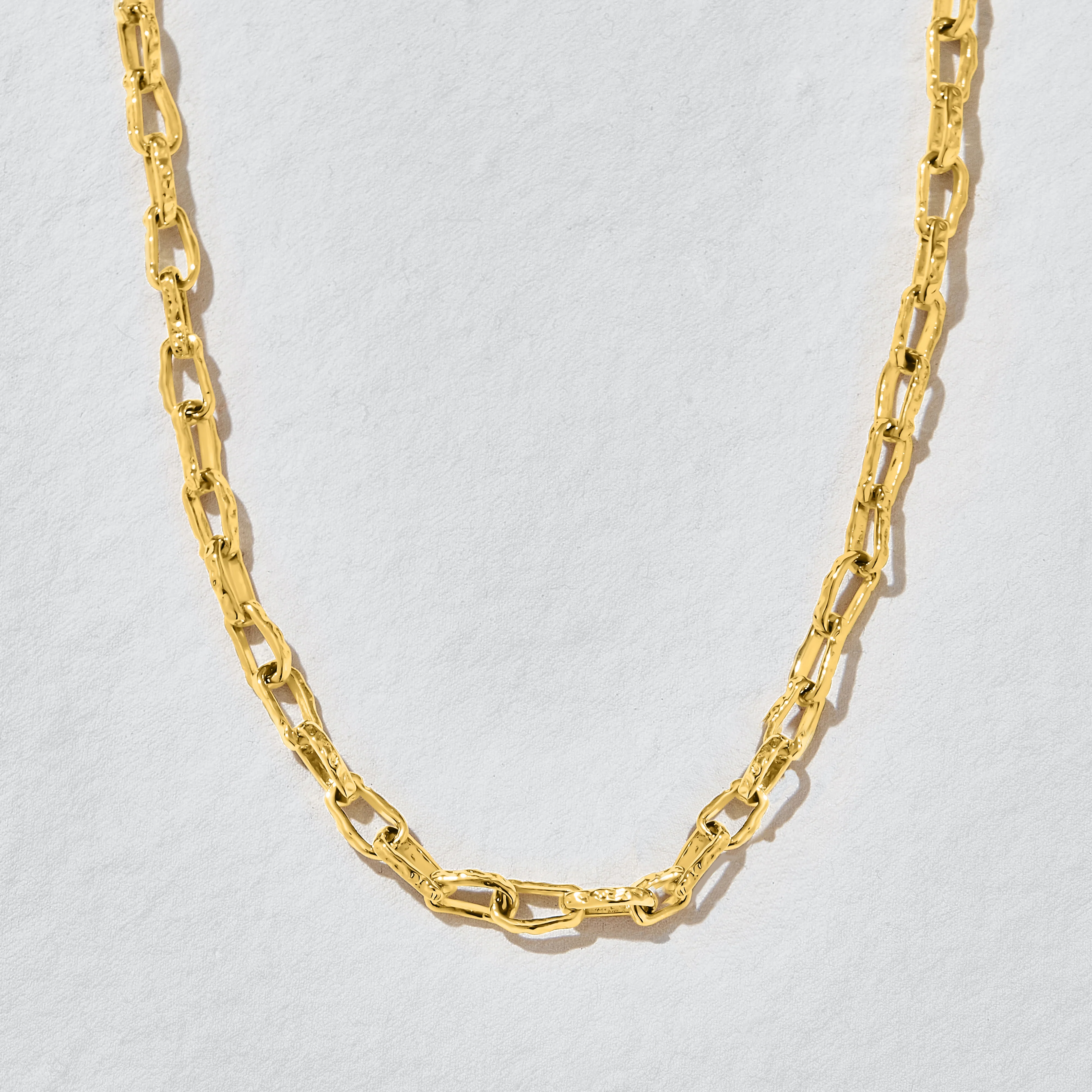 Eclectic Gold Chain Necklace
