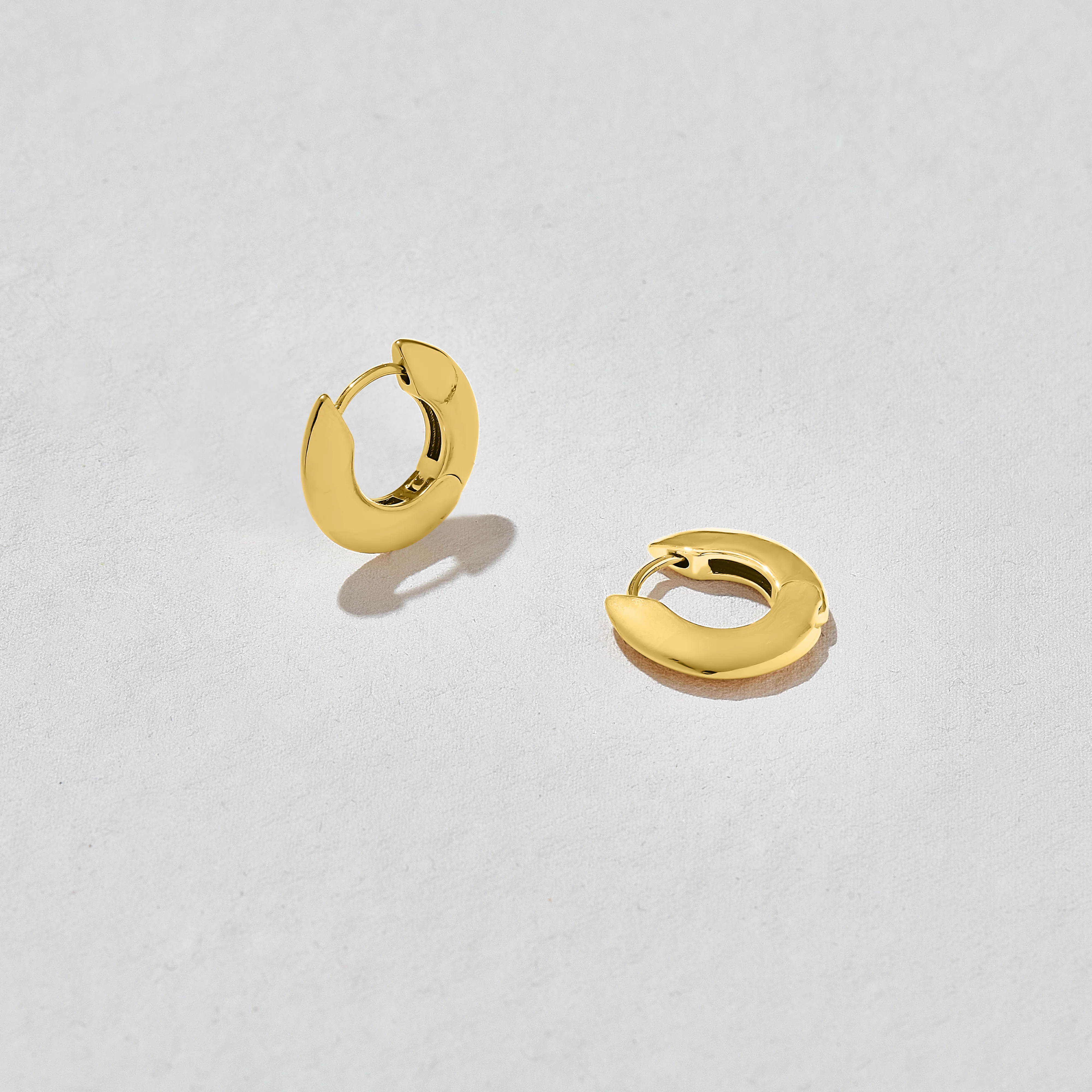 Essence Gold Hoop Earrings