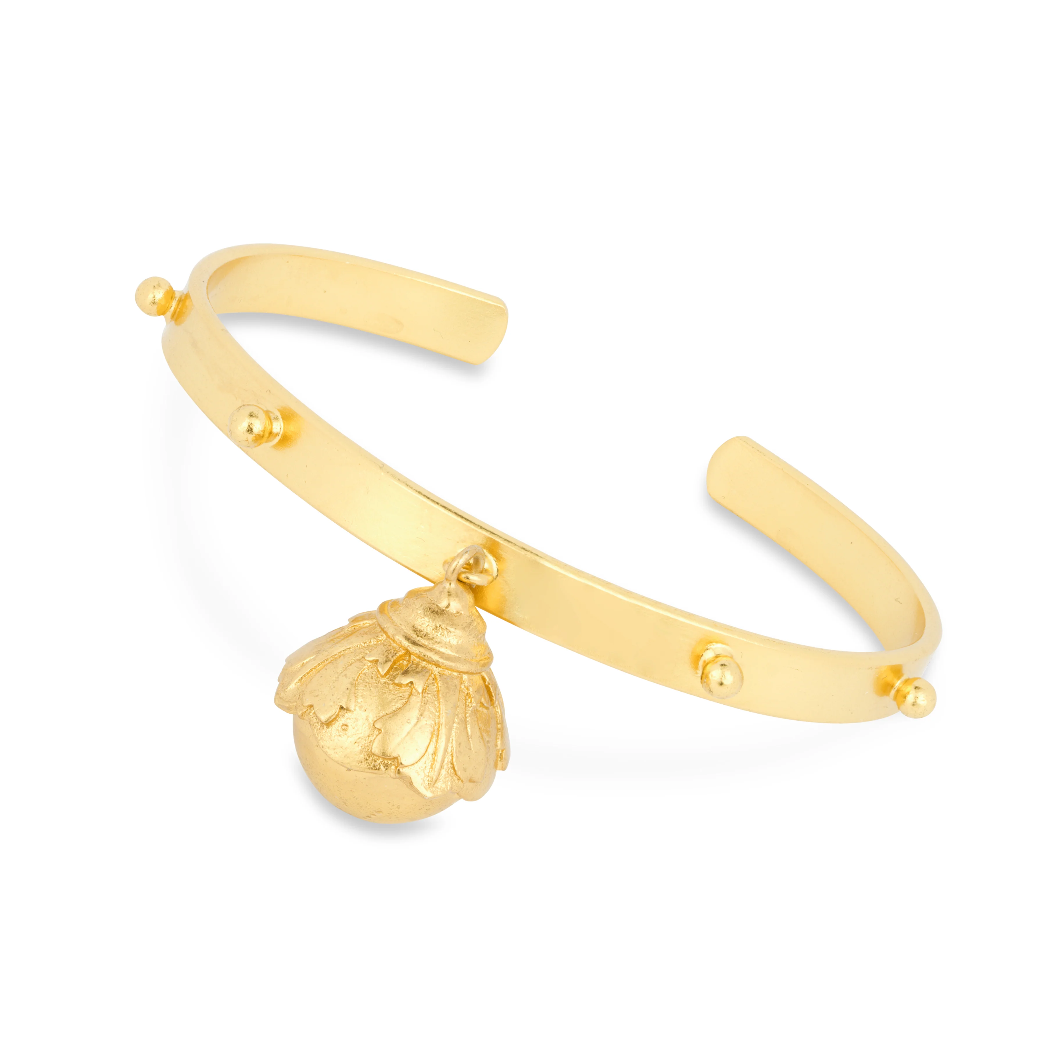 Flora Gold Bangle