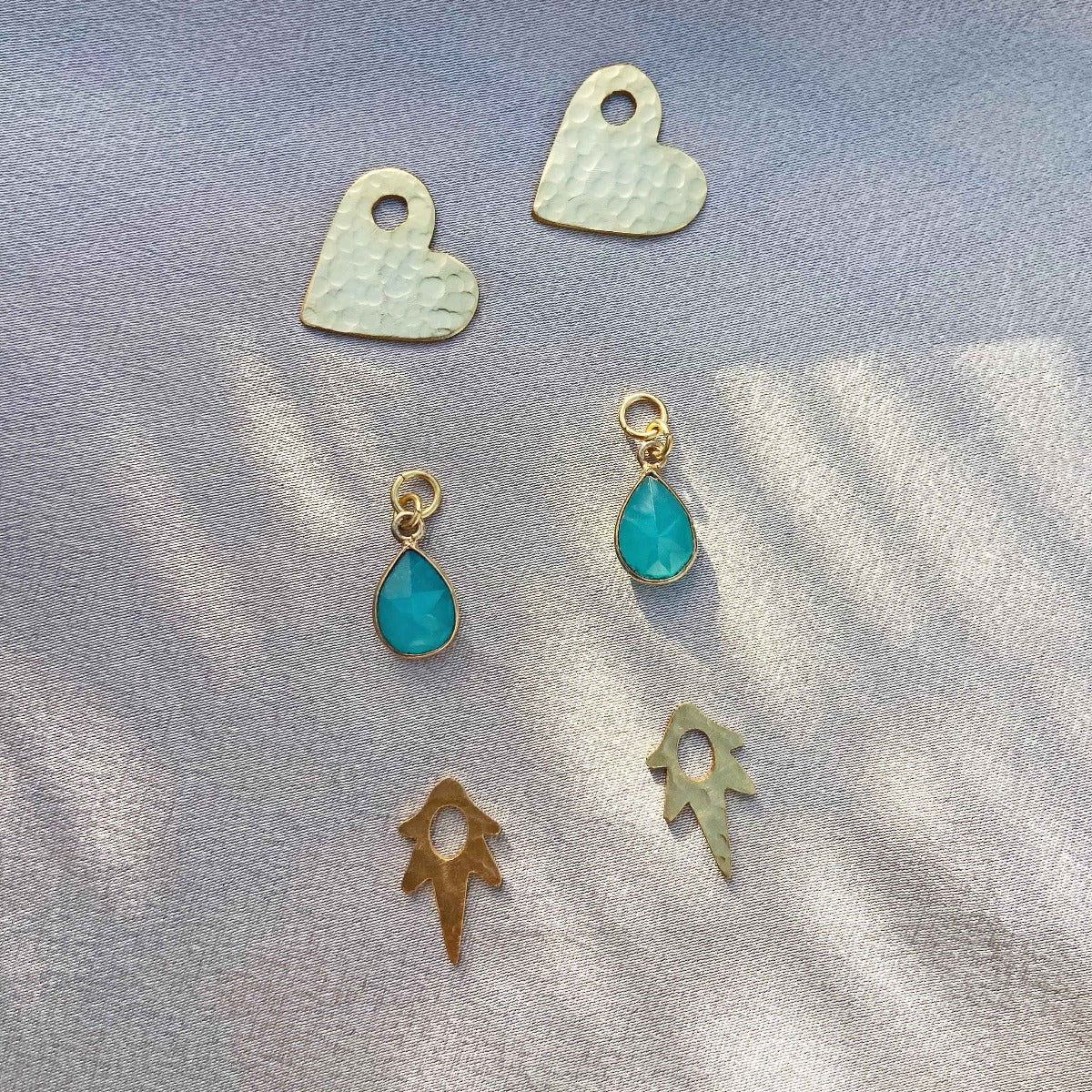 Helen & Abi Charm Earrings Collab