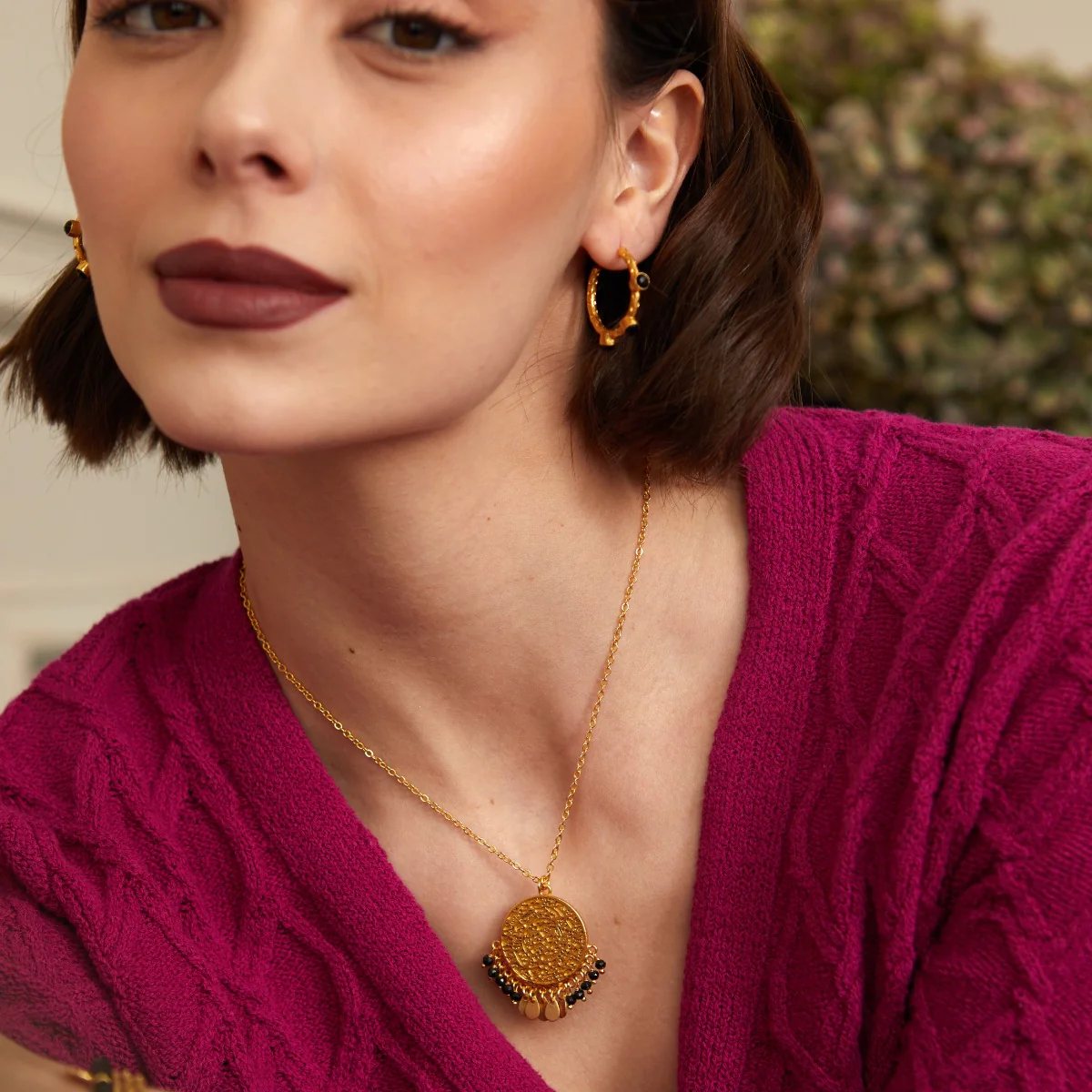 Ines Necklace Black - Image 3