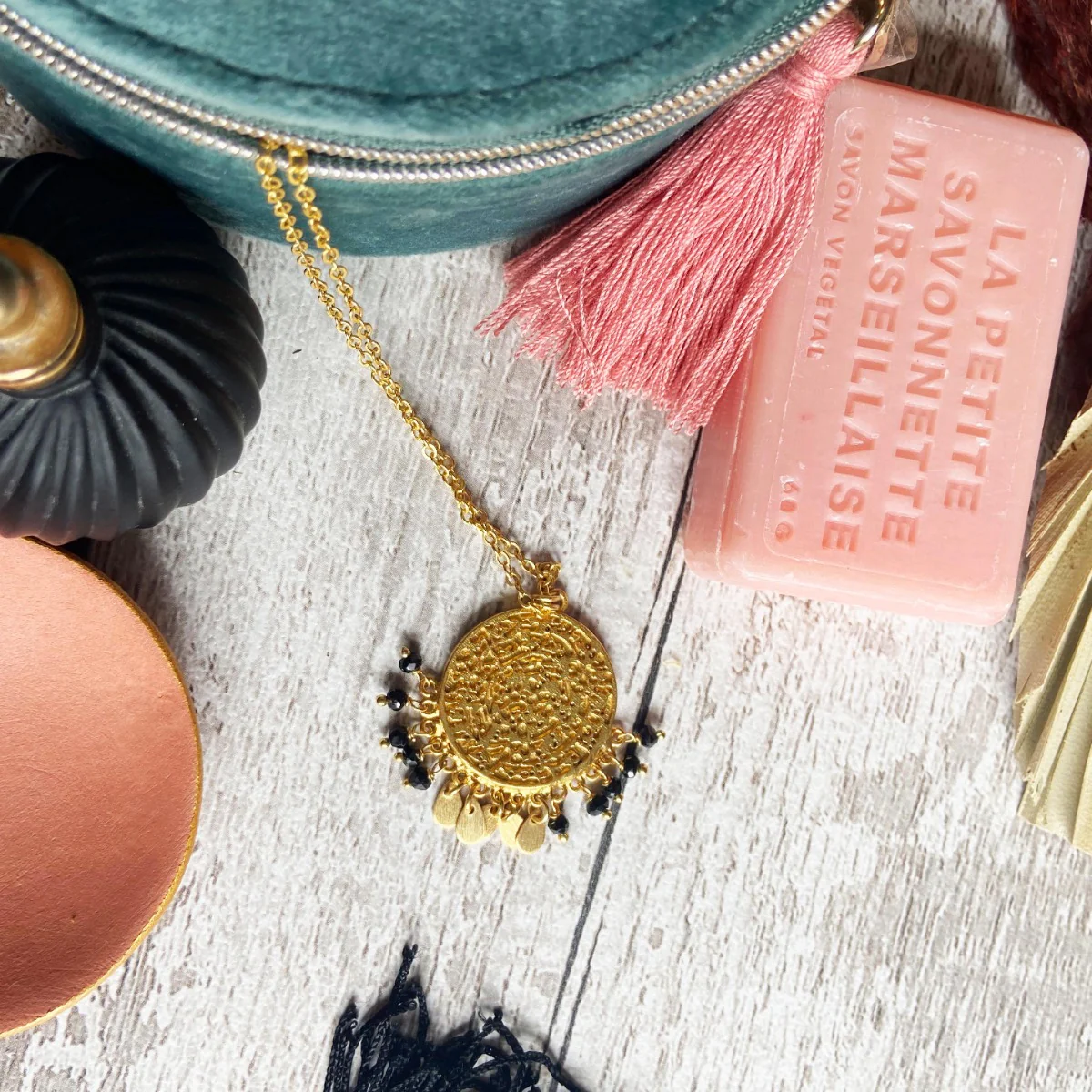 Ines Necklace Black - Image 4