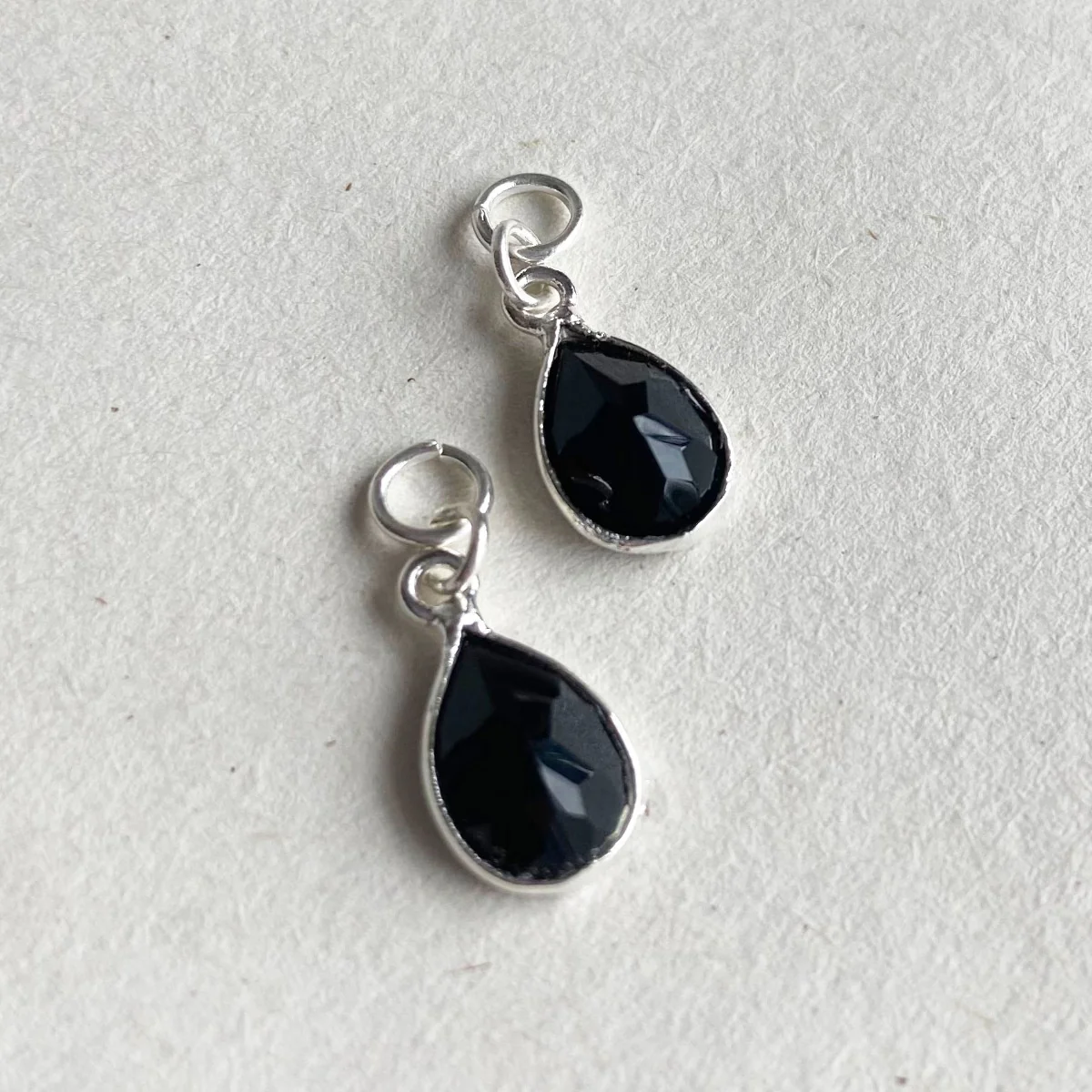 Joy Charm pack - Black Onyx Silver