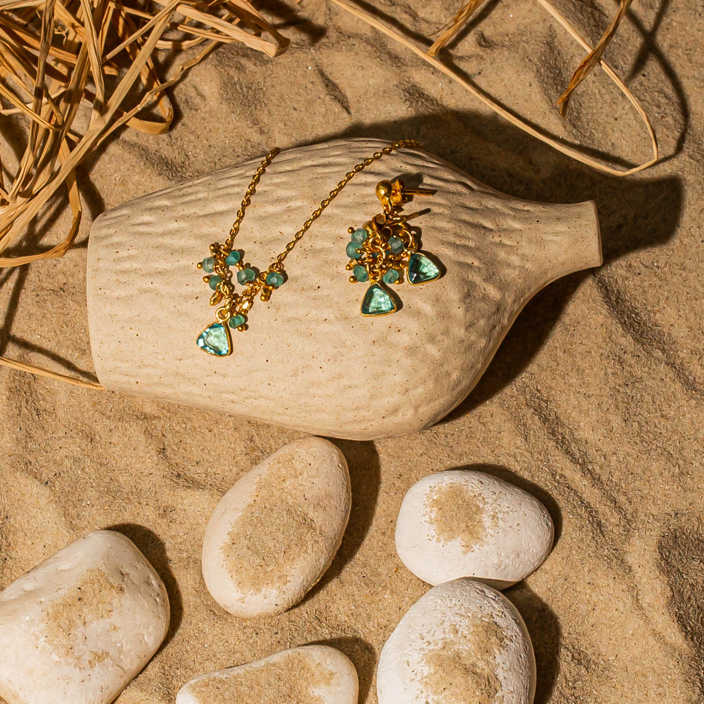 Lacey Aqua Set - Image 2