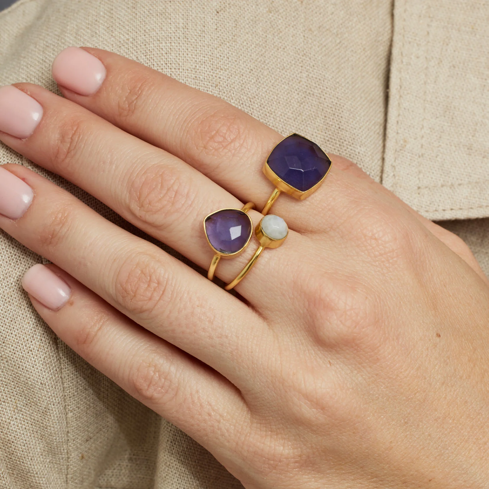 Lily Iolite Ring - Image 4