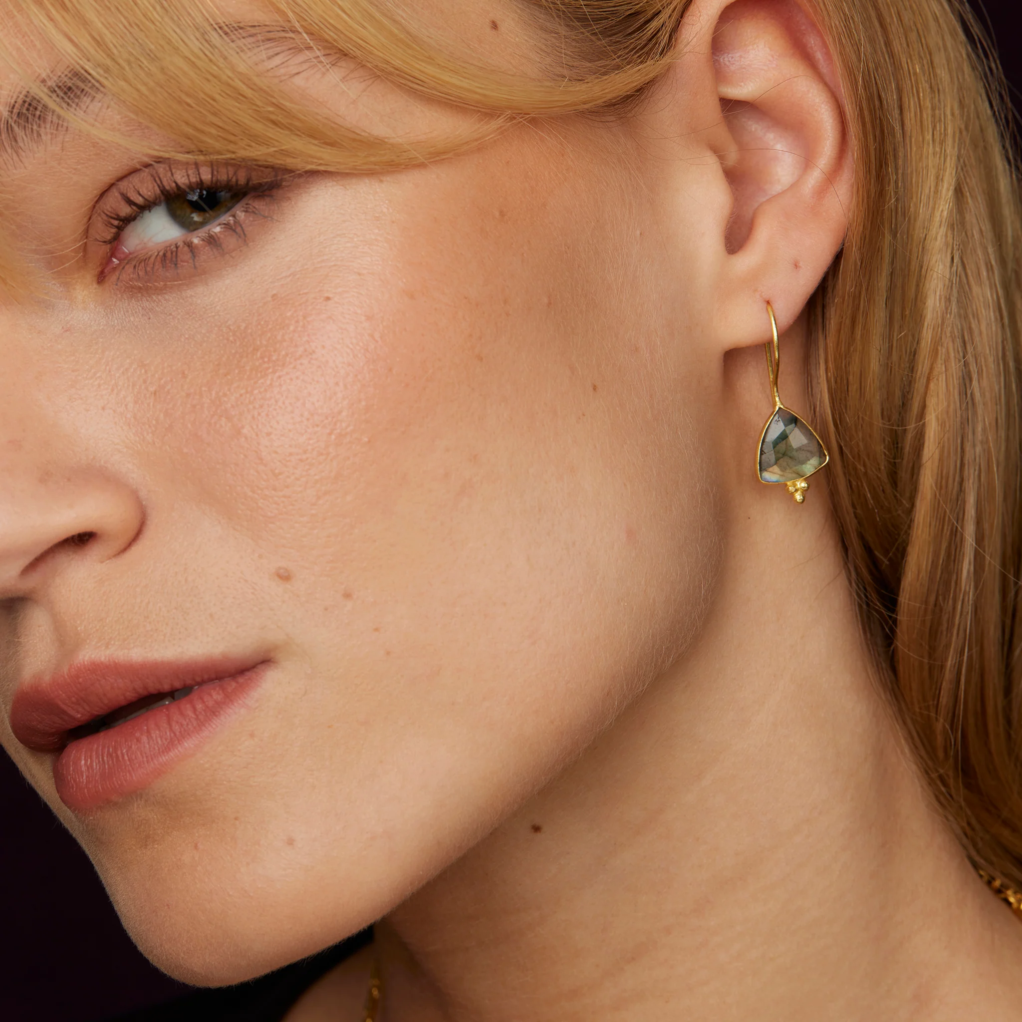Lola Labradorite Earrings - Image 2