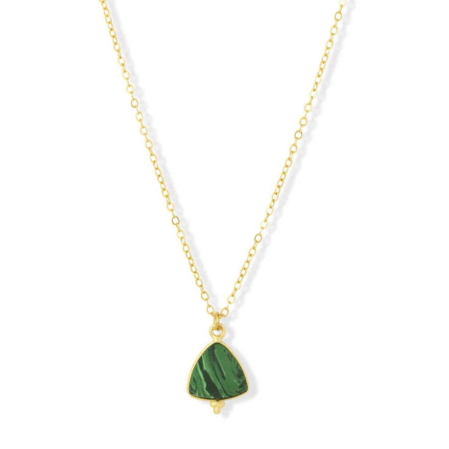 Lola Malachite Necklace
