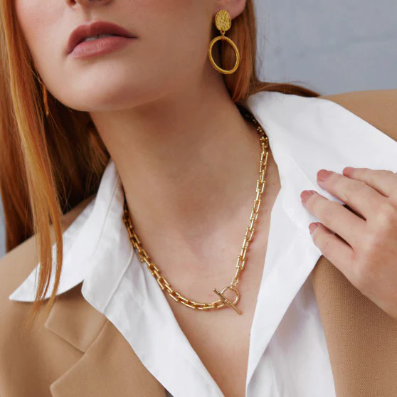 London Chain Necklace gold - Image 4