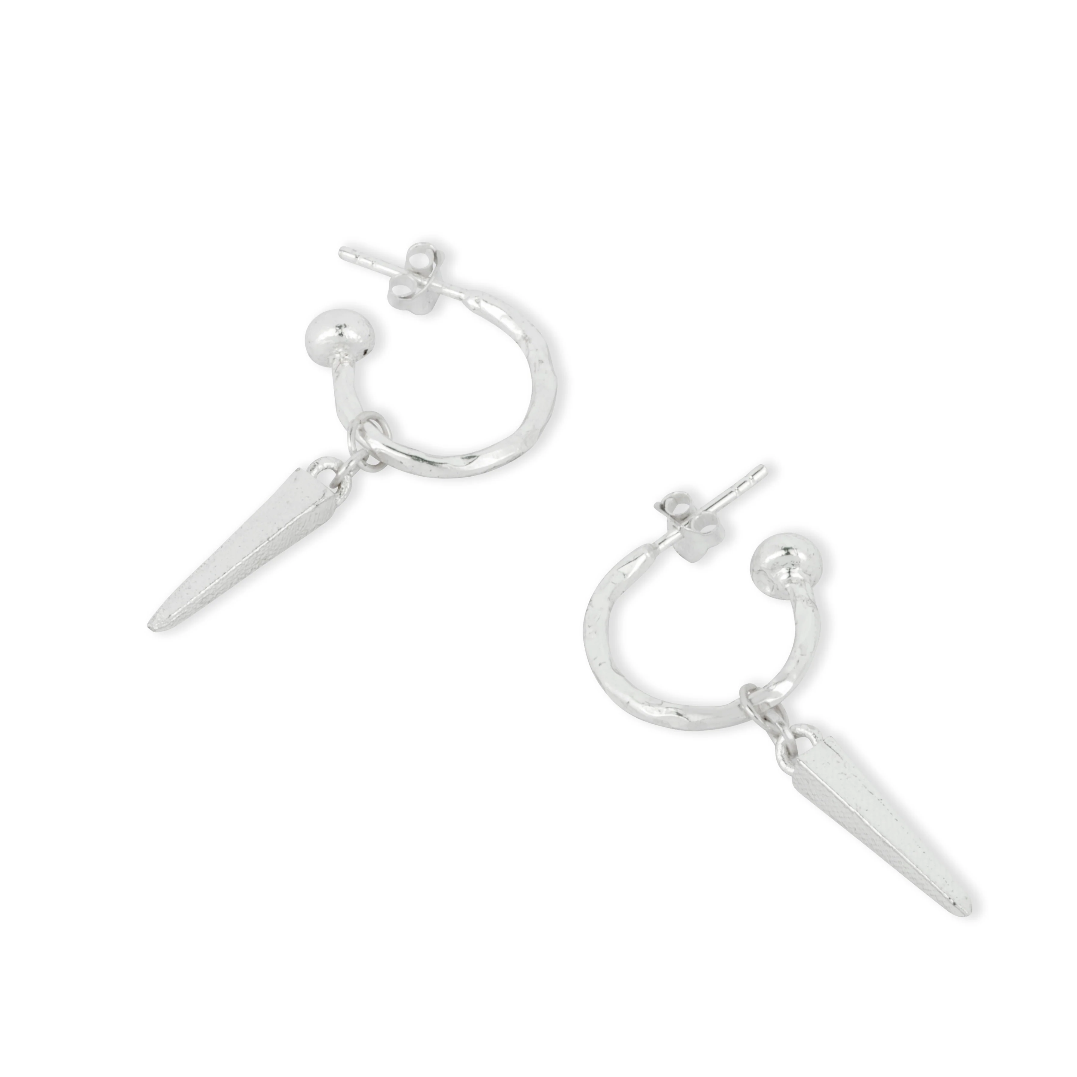 Luca Silver Earrings