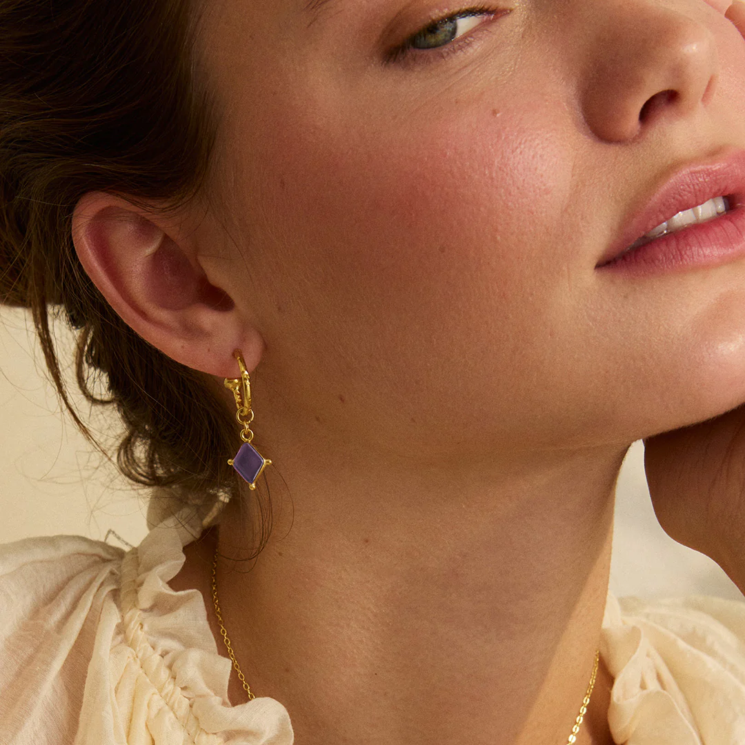 Lyra Iolite Earrings - Image 2
