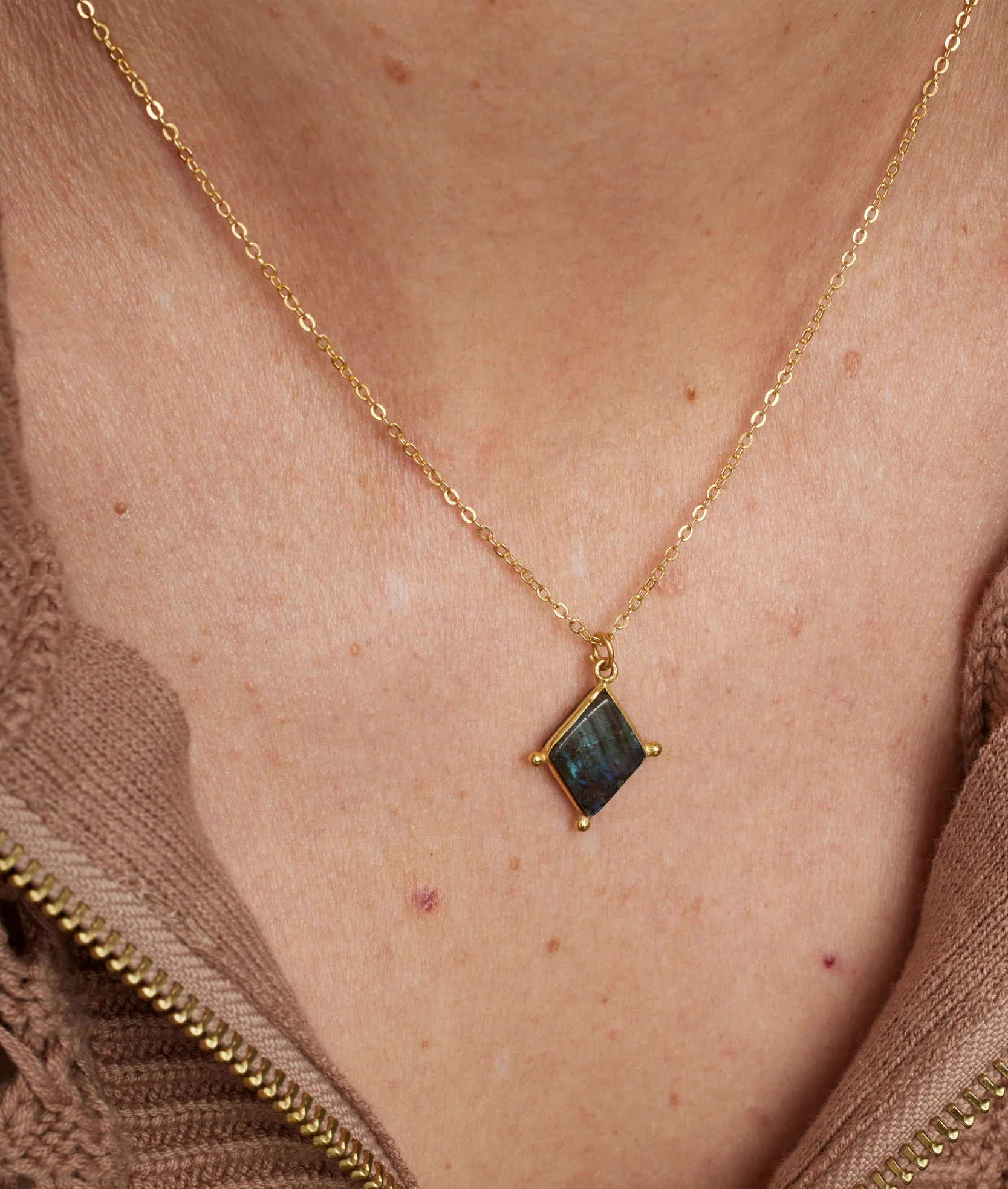 Lyra Labradorite Necklace - Image 2