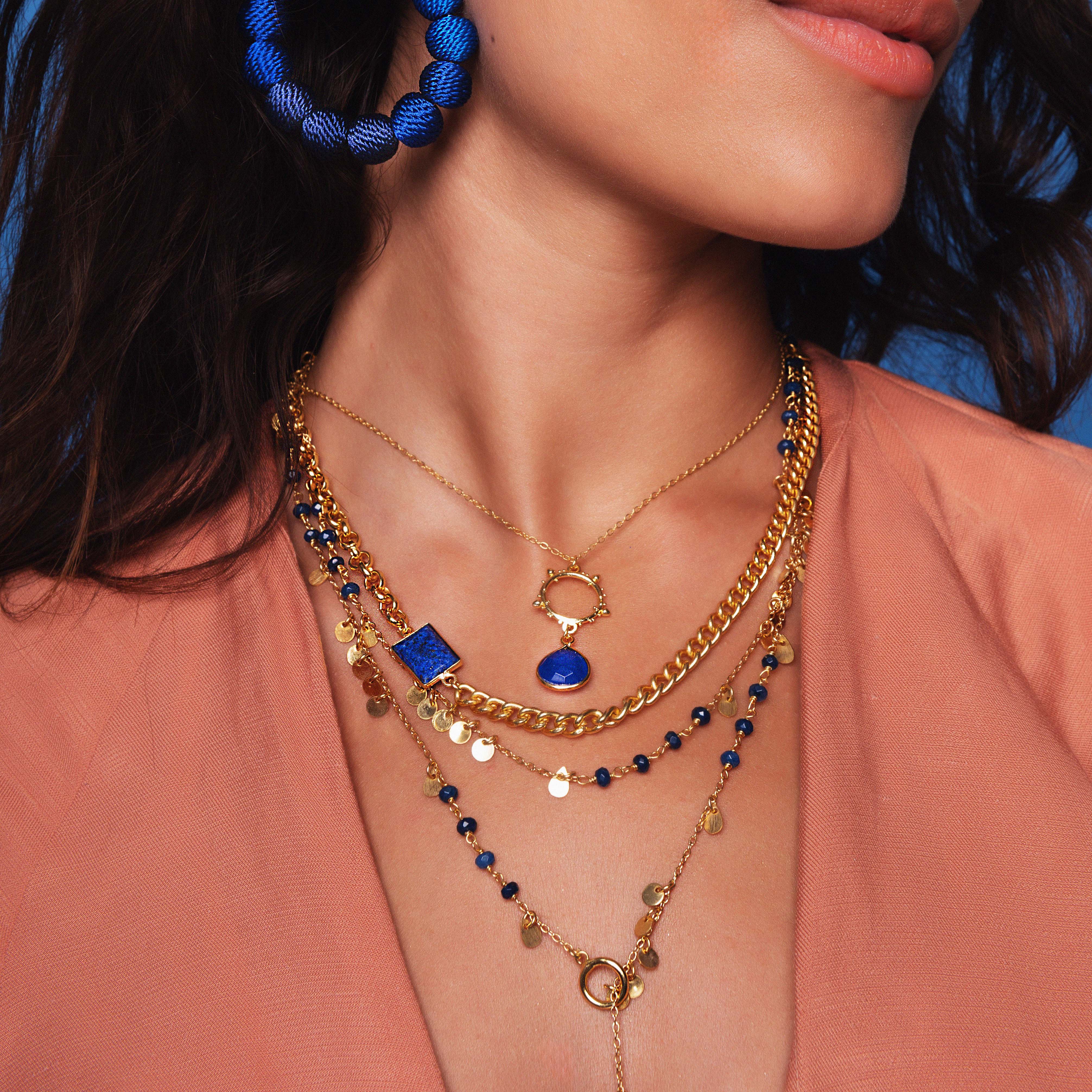 Melody Lapis Lazuli Necklace - Image 3