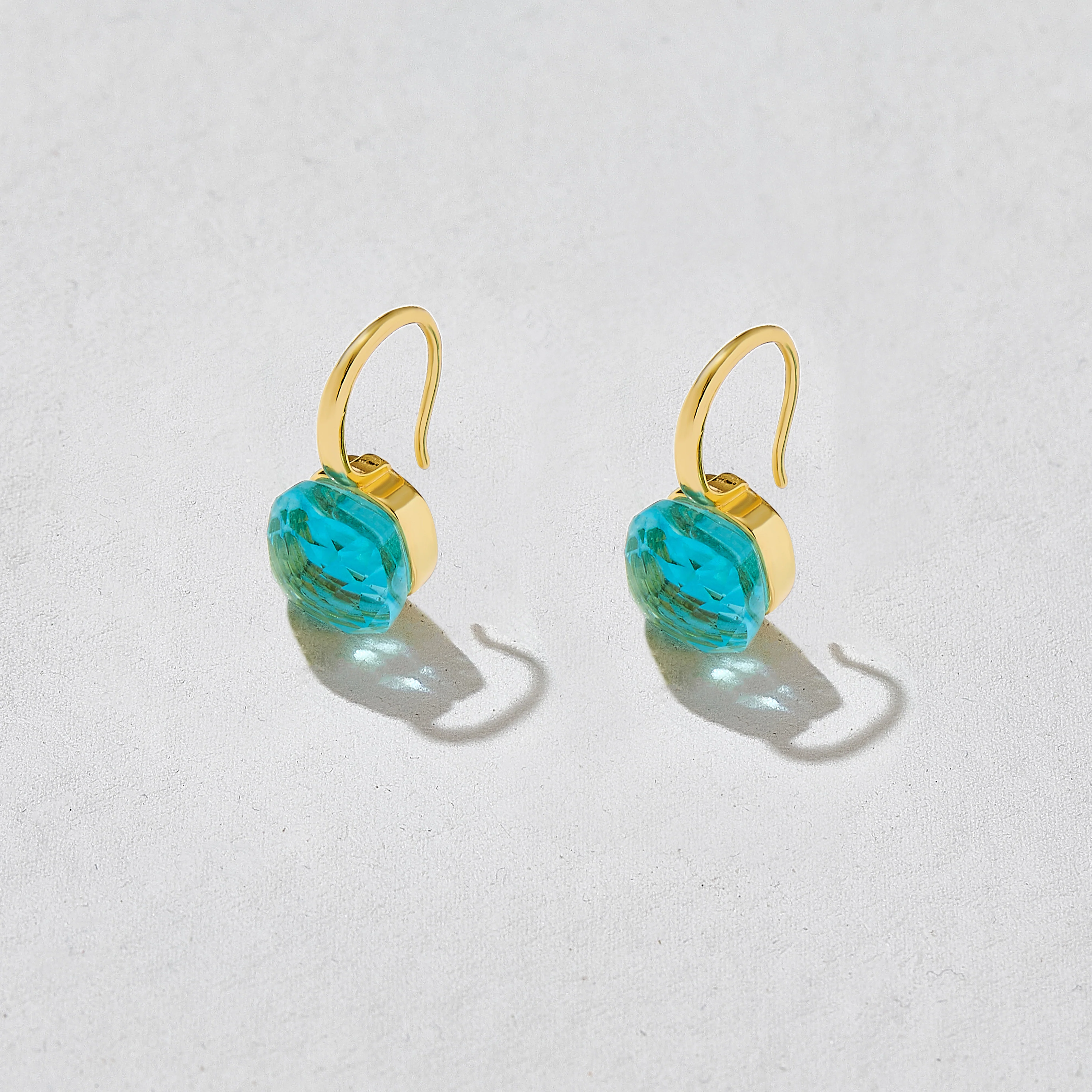 Miami Shores Aqua Earrings