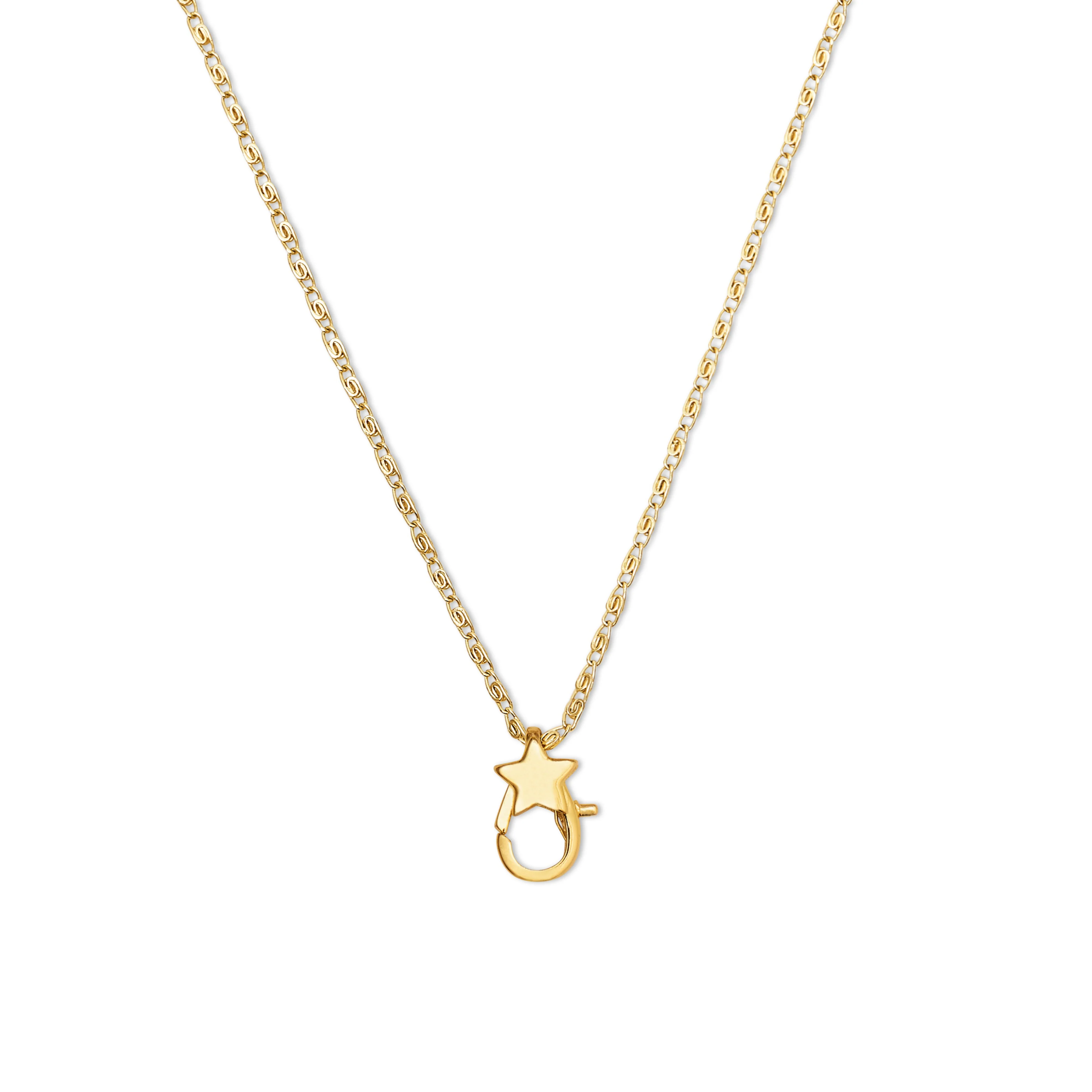 Minnie Gold Star Clasp Chain