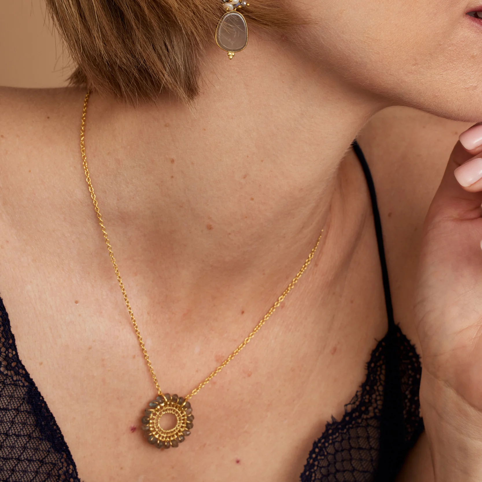 Nelly Labradorite Necklace - Image 2