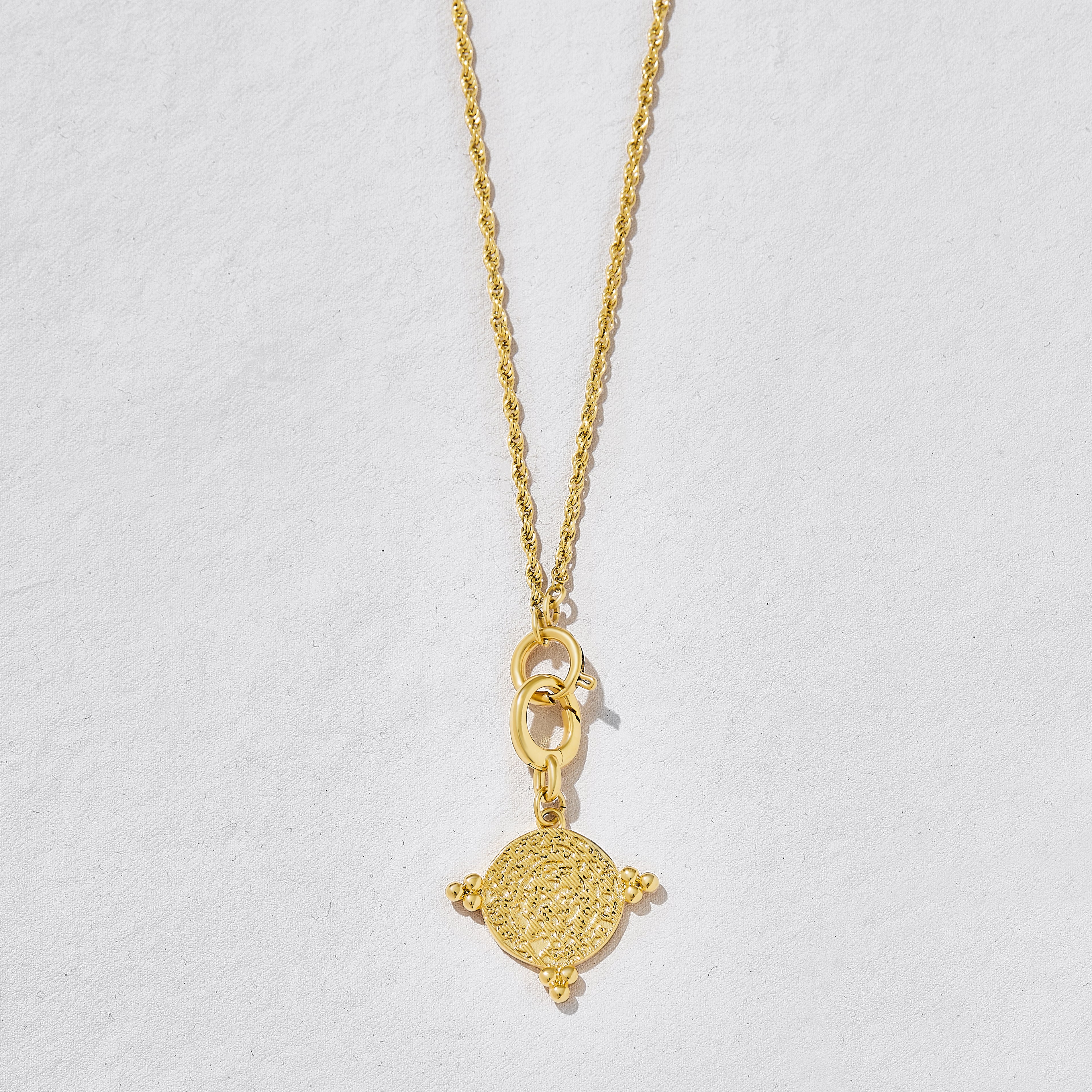 Nyra Gold Coin Charm - Image 2