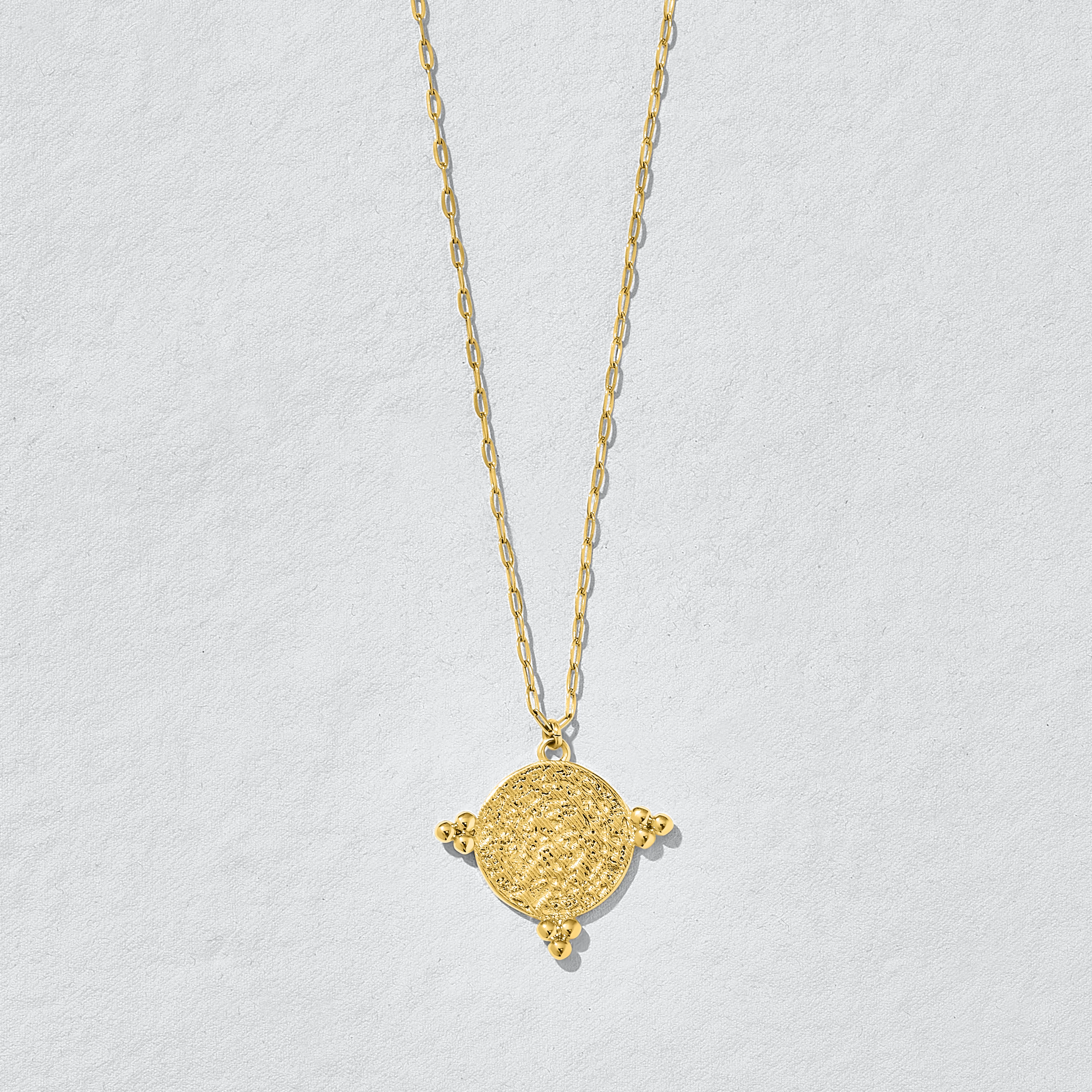 Nyra Gold Coin Necklace