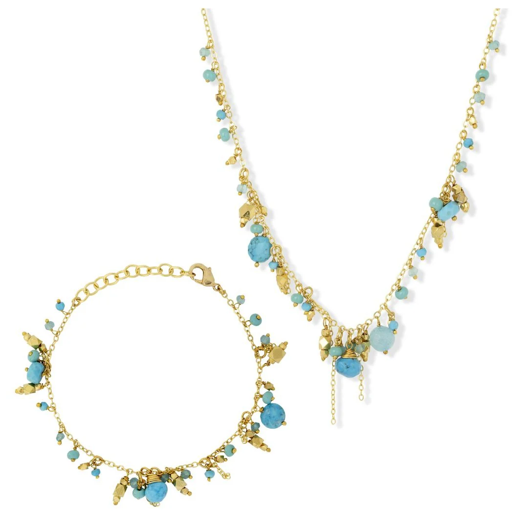 Olive Turquoise Set