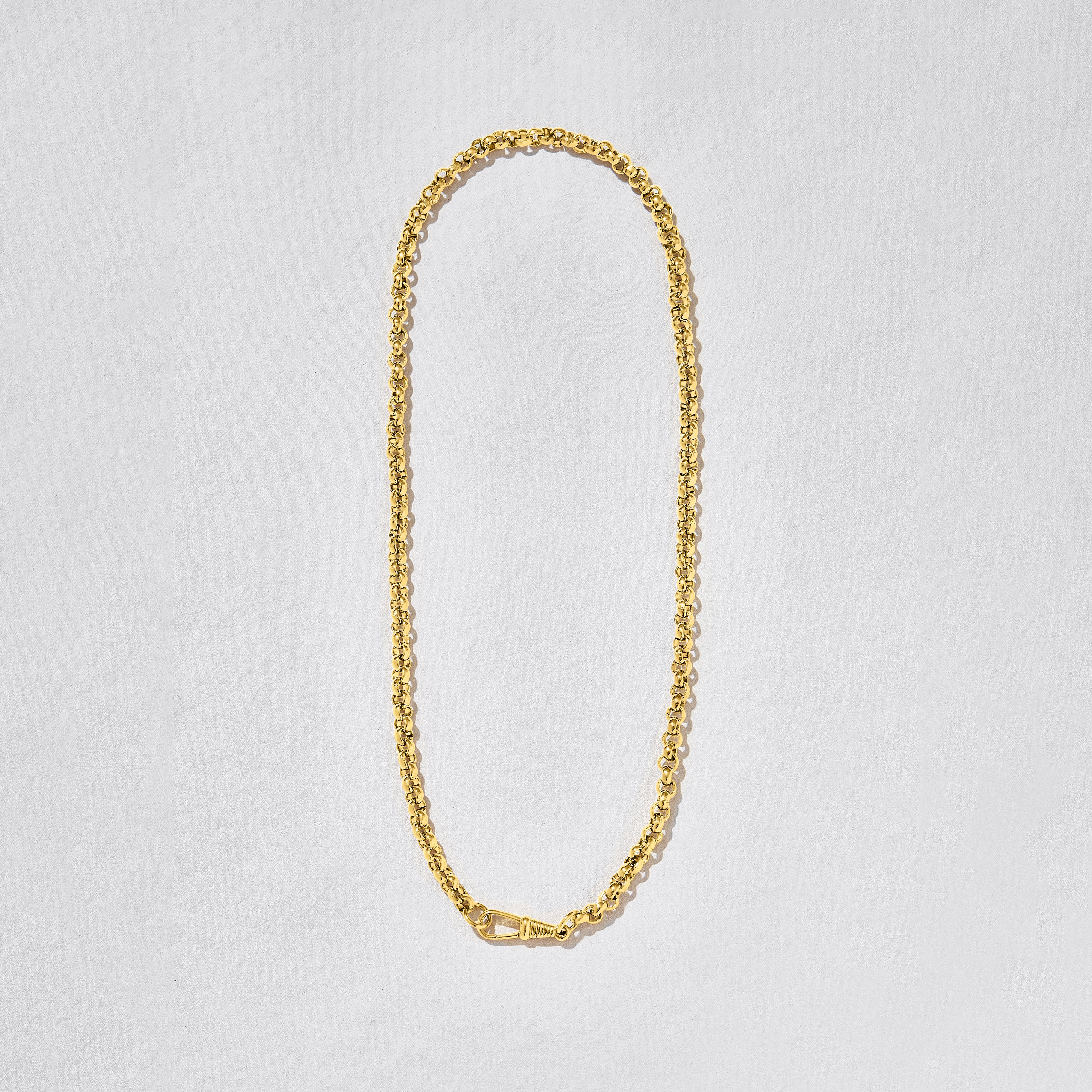 Otis Vintage Chunky Gold Chain Necklace - Image 4