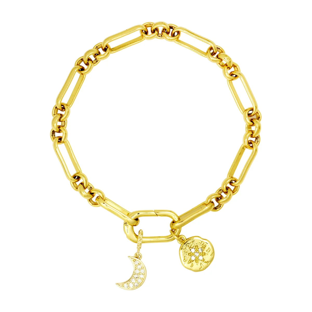 Gold Piaf Chain Bracelet - Image 4