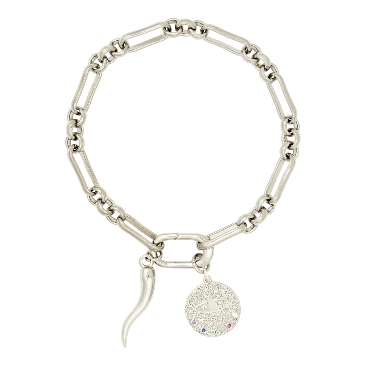 Silver Piaf Chain Bracelet - Image 4