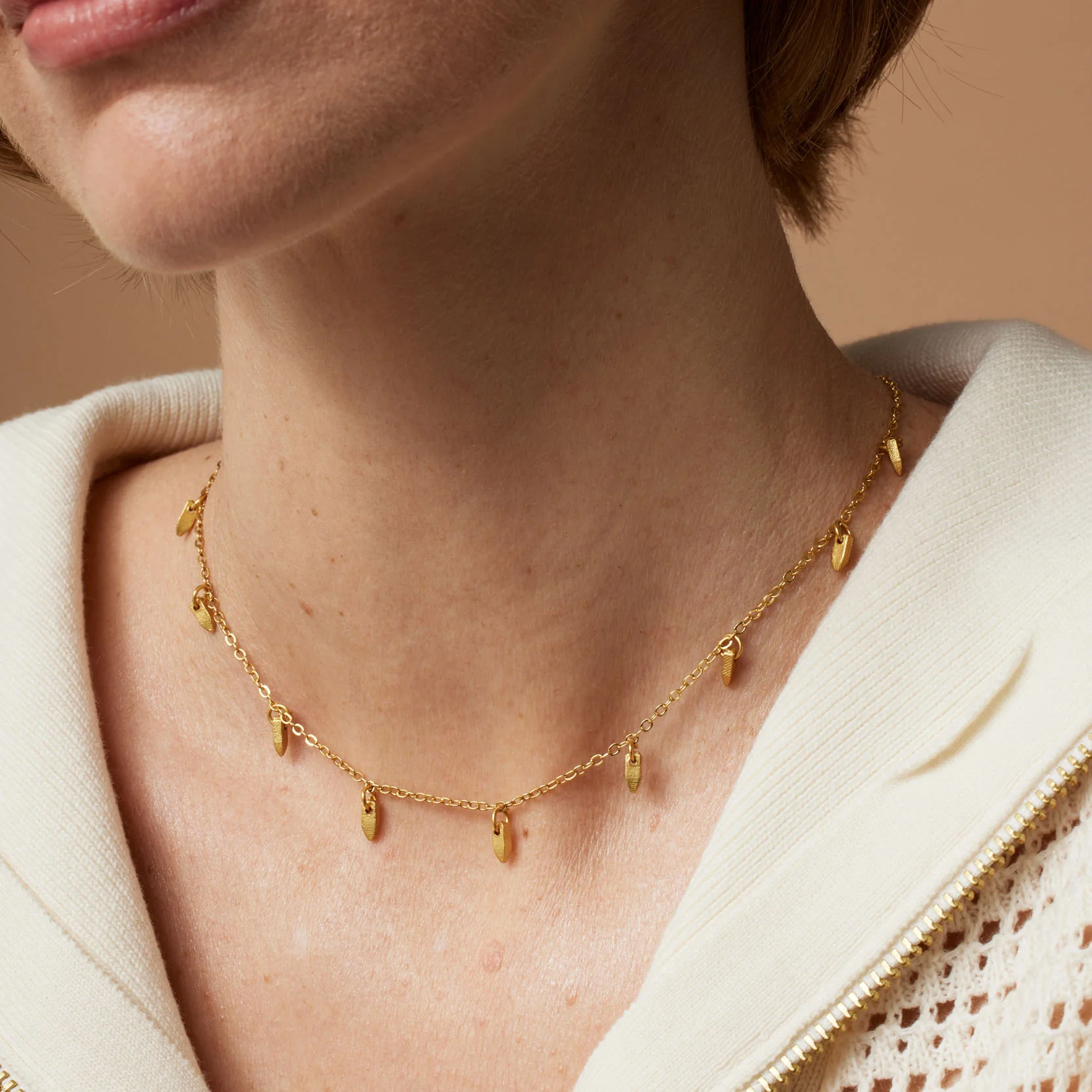 Posy Gold Necklace - Image 3