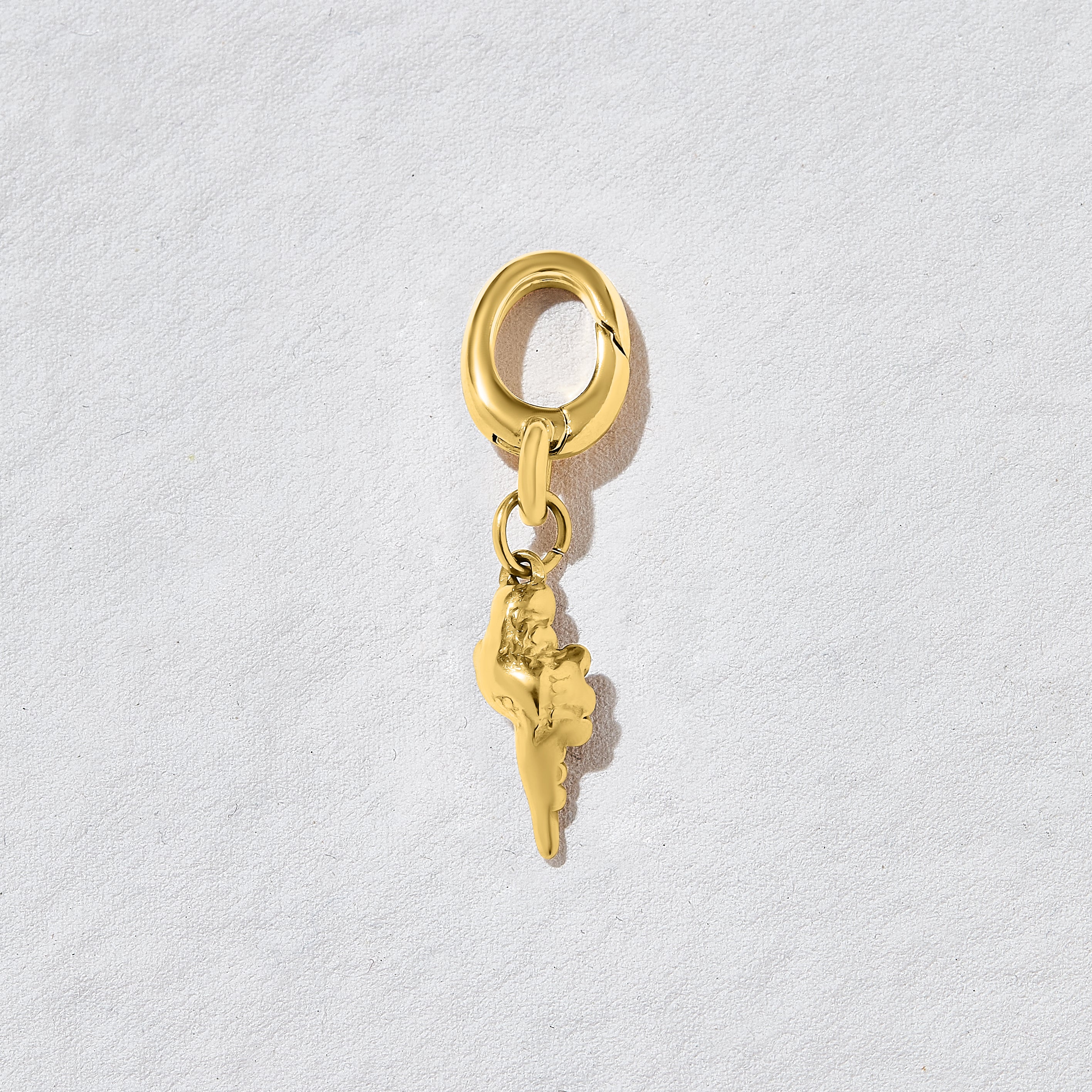 Serena Shell Gold Charm