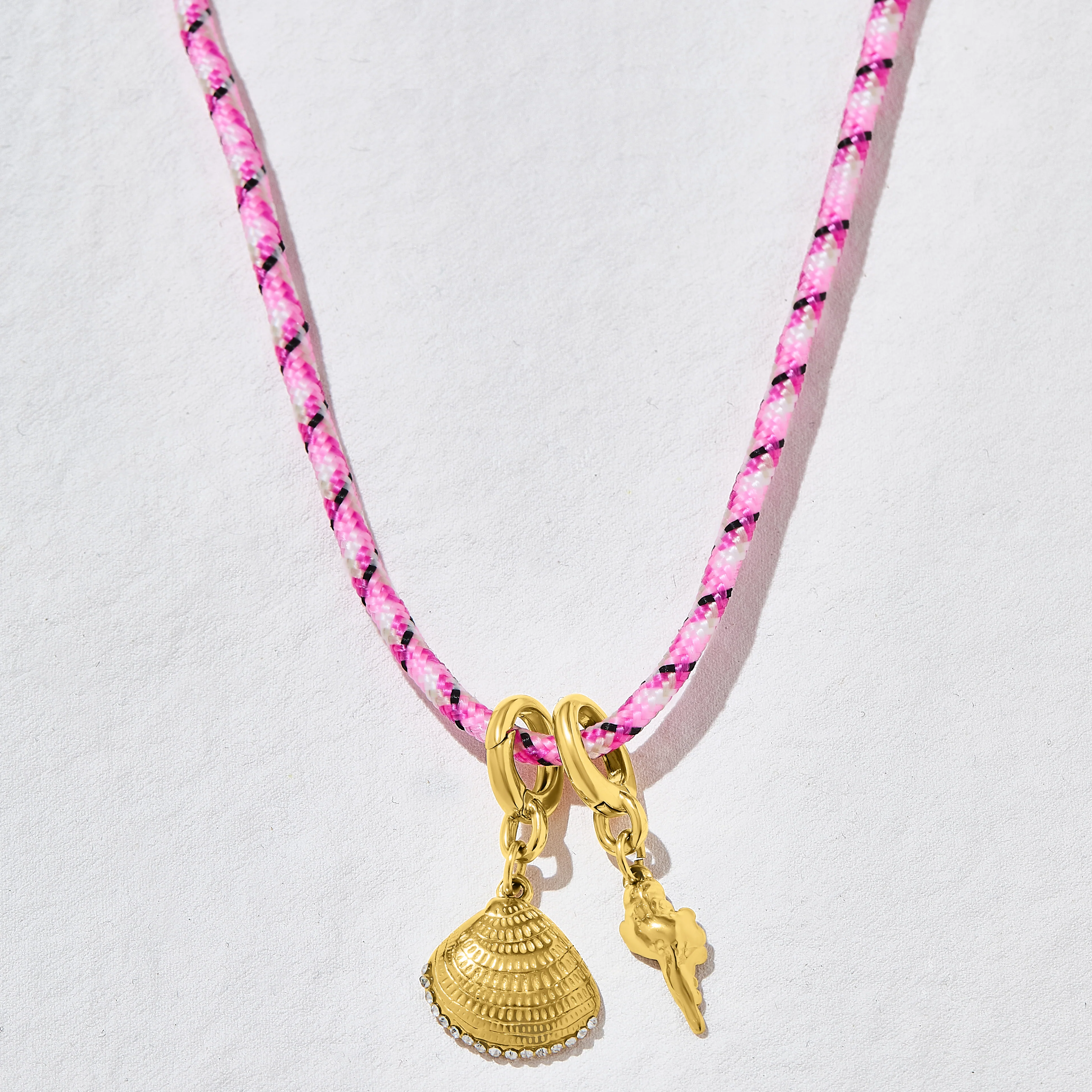 Serena Shell Gold Charm - Image 5