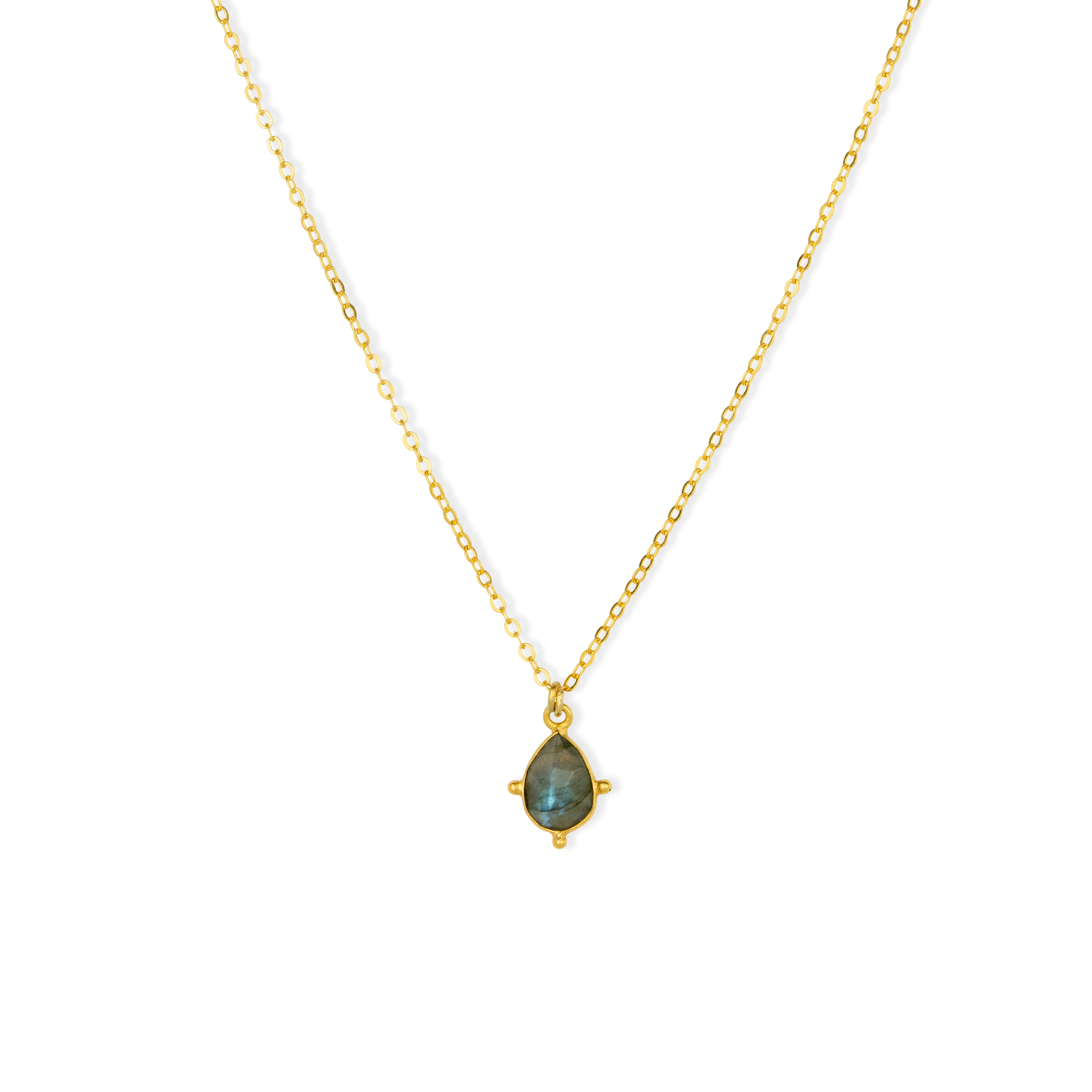 Snowdrop Labradorite Necklace