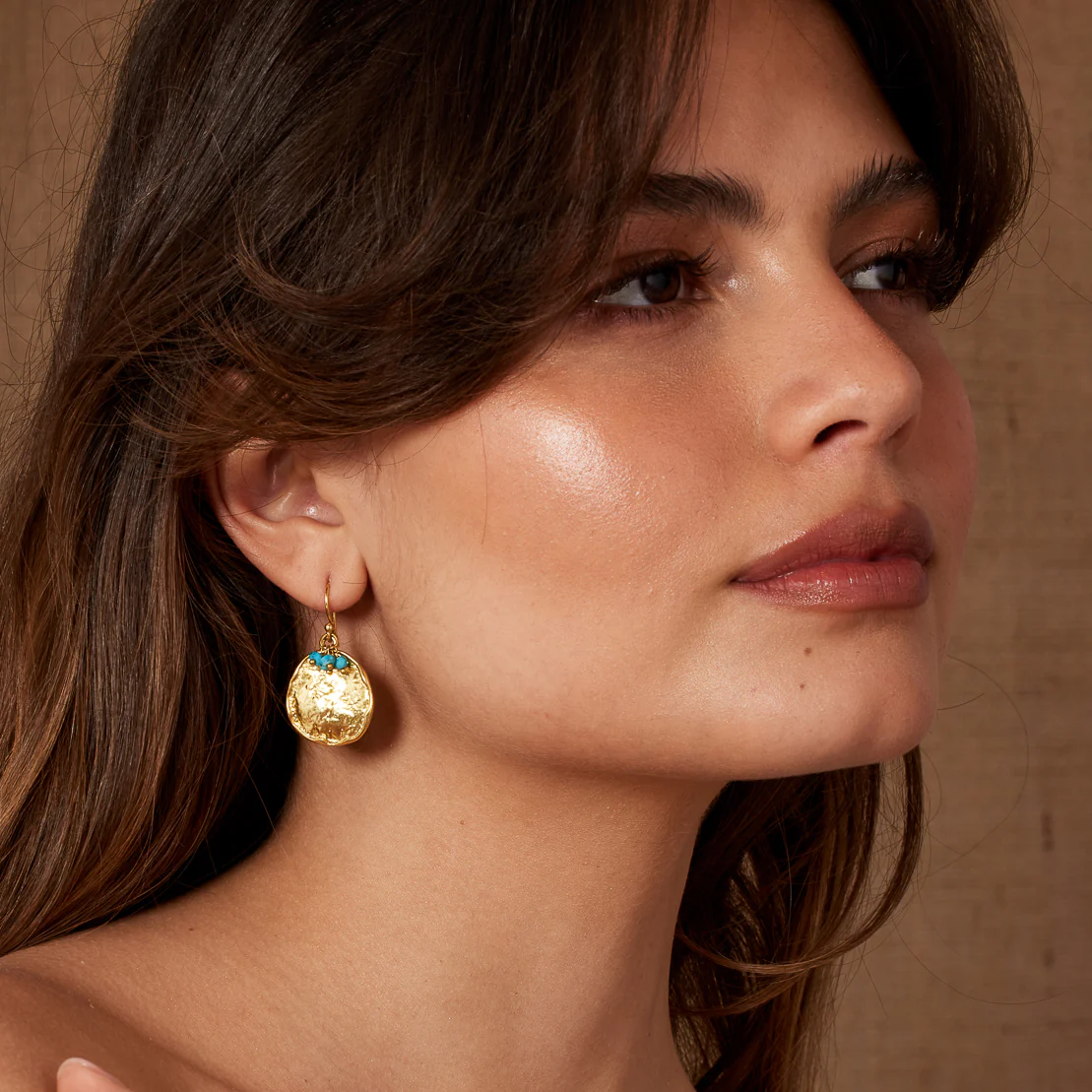 Solange Turquoise Earrings - Image 2
