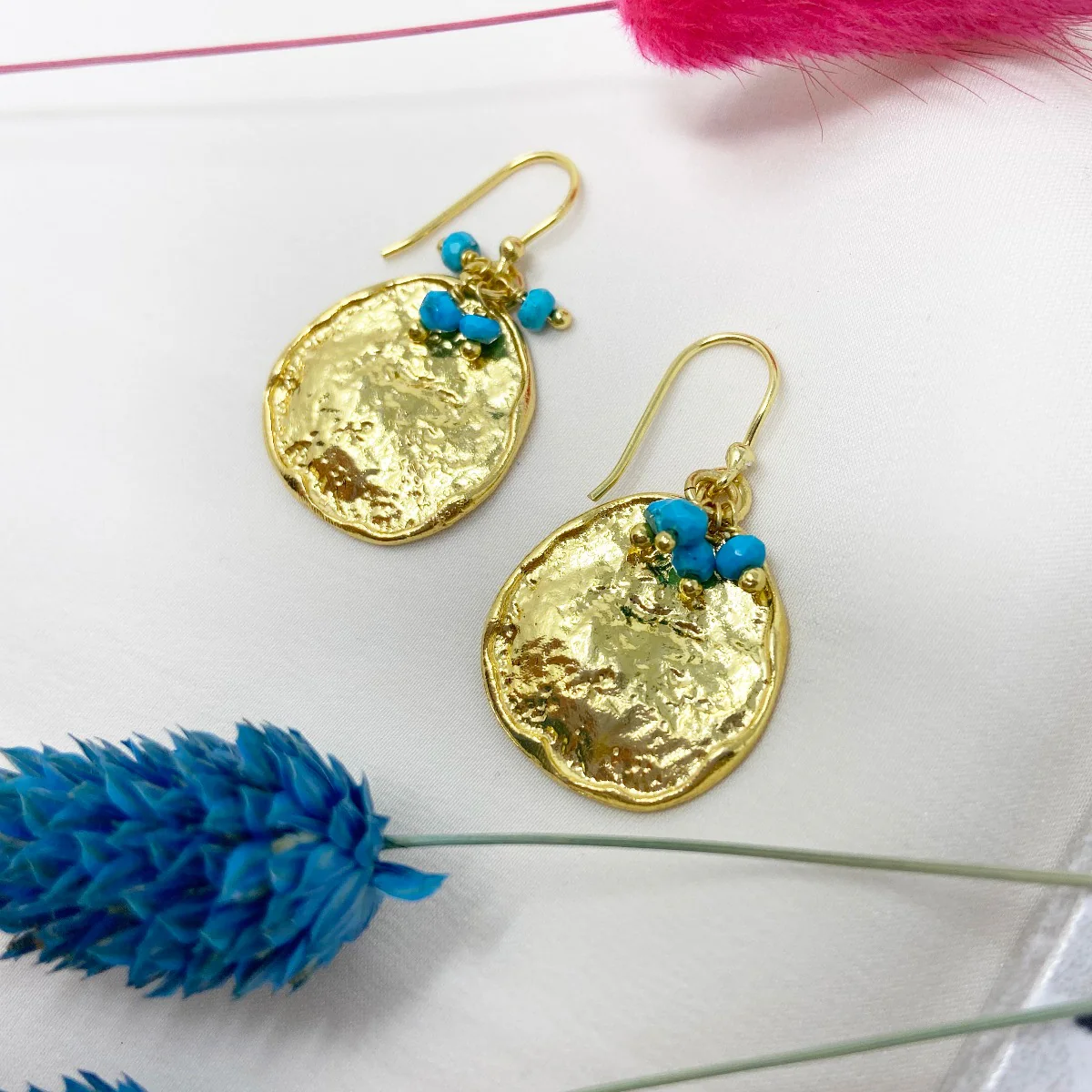 Solange Turquoise Earrings - Image 3