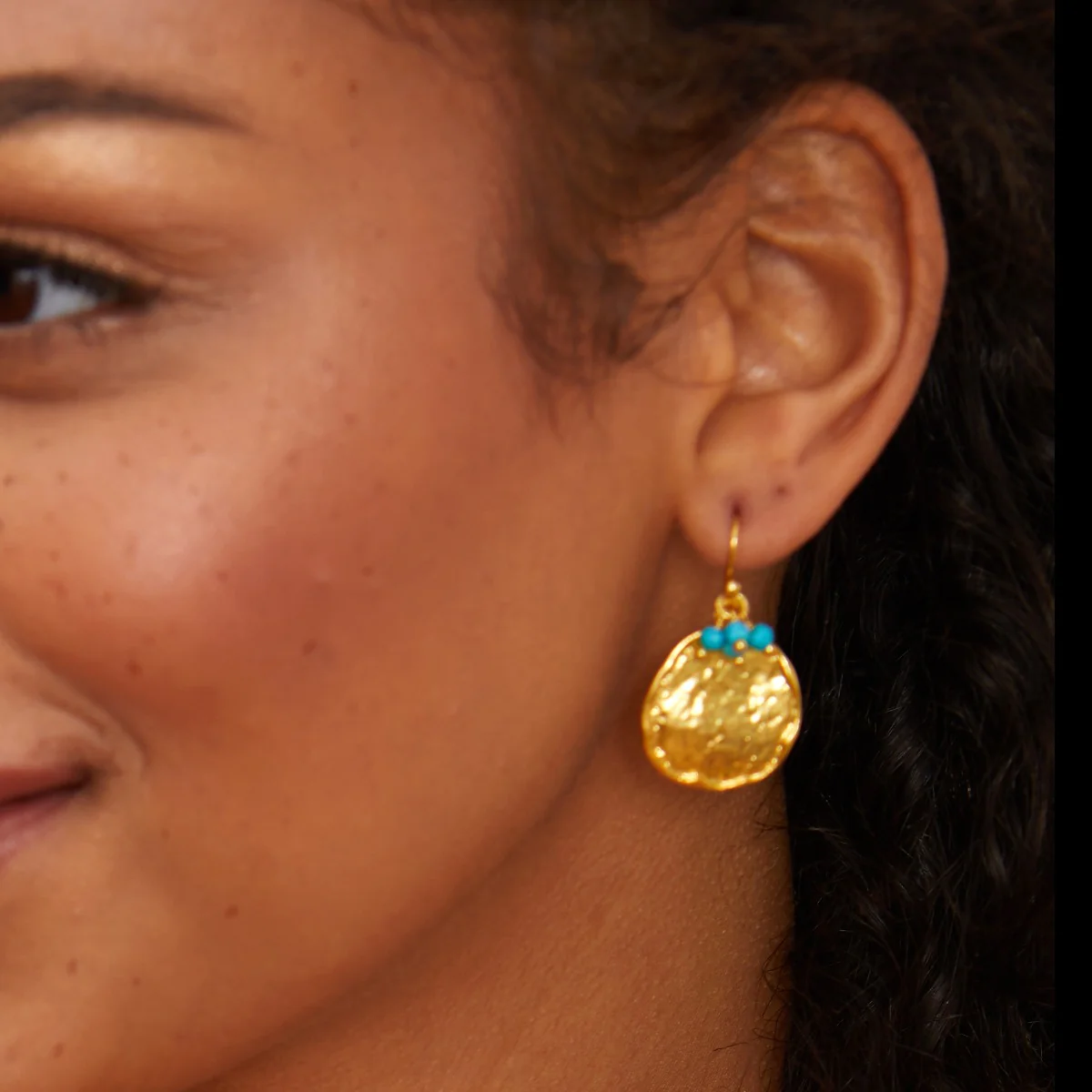 Solange Turquoise Earrings - Image 4