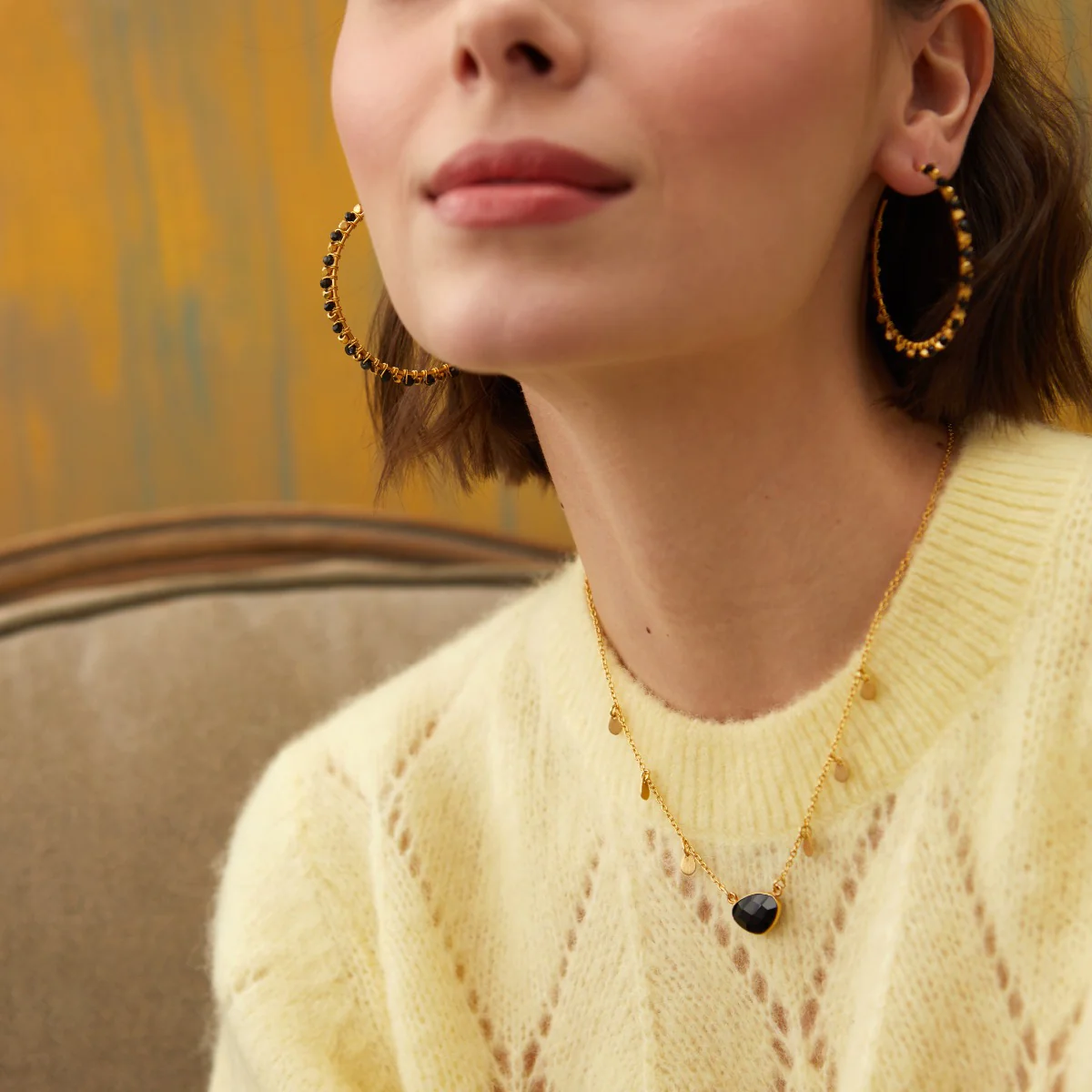 Summer Black Onyx Necklace - Image 2